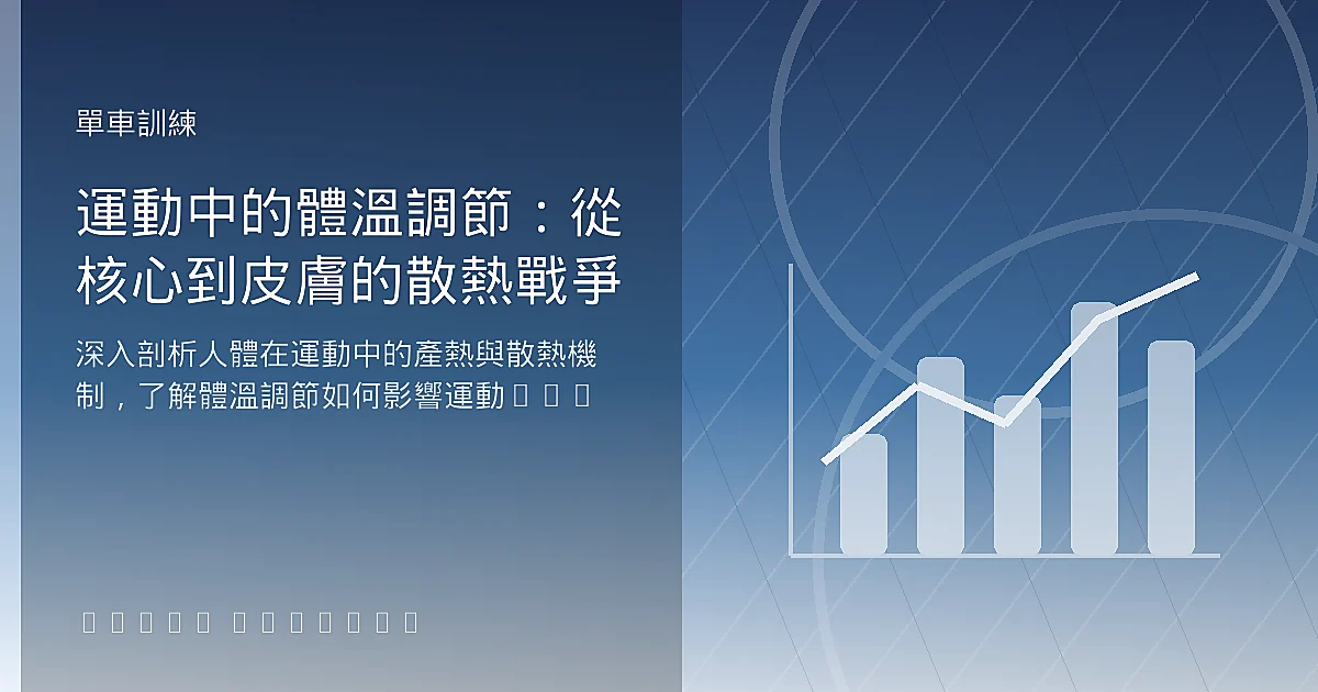 運動中的體溫調節：從核心到皮膚的散熱戰爭