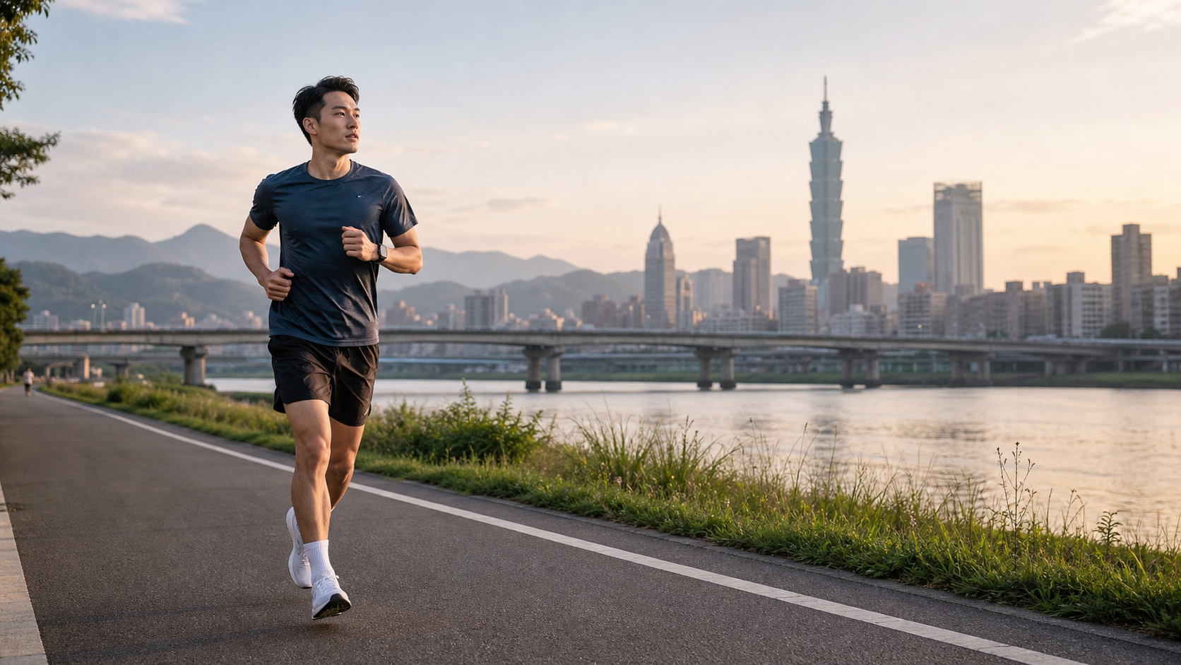 Dossier course à pied|Le rythme de jogging matinal adapté aux employés de bureau de Taipei (R044)