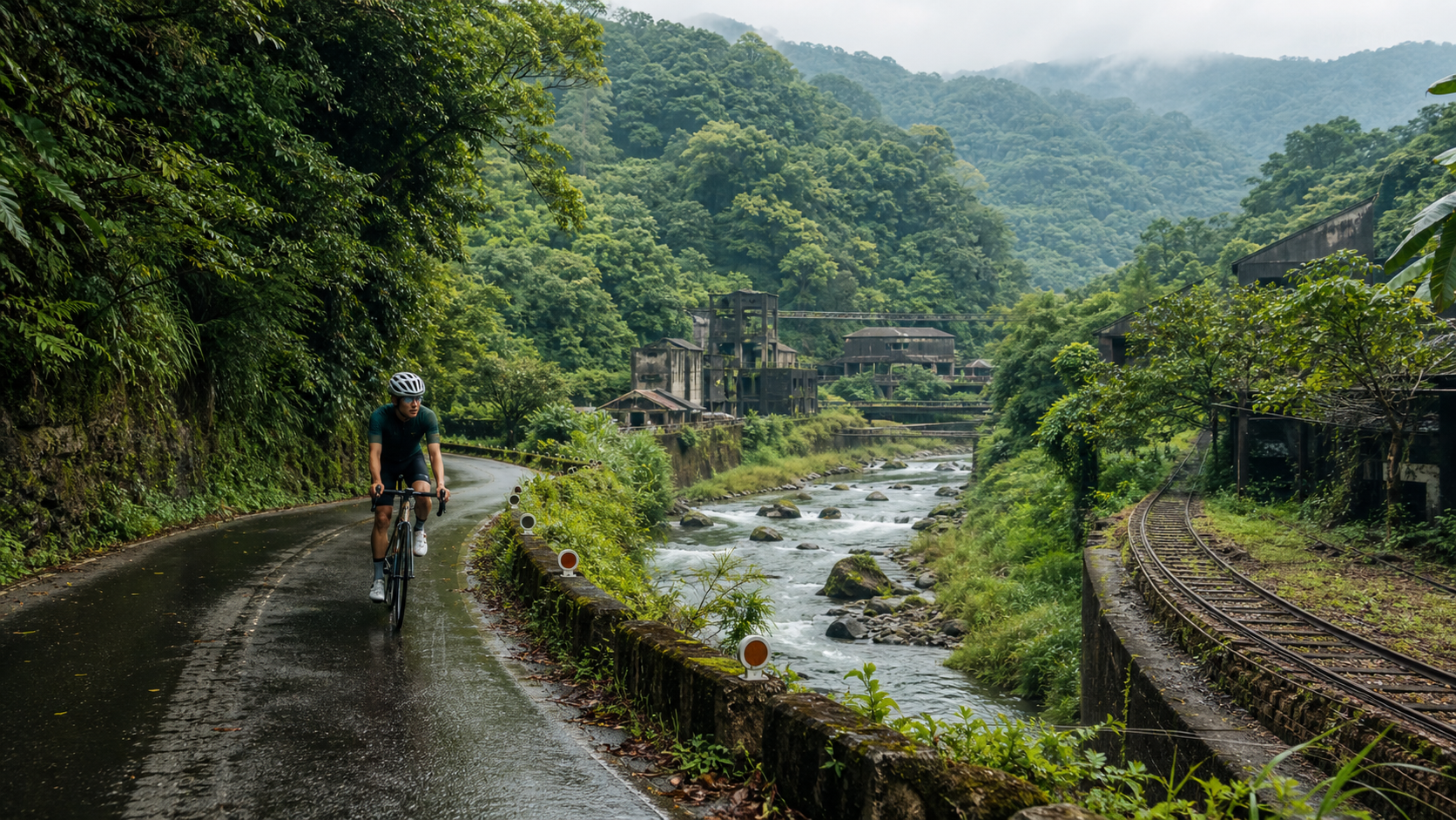 Itinéraire de Nuannuan (Keelung) à Pingxi : une expérience de cyclisme unique dans le paysage minier du nord de Taïwan