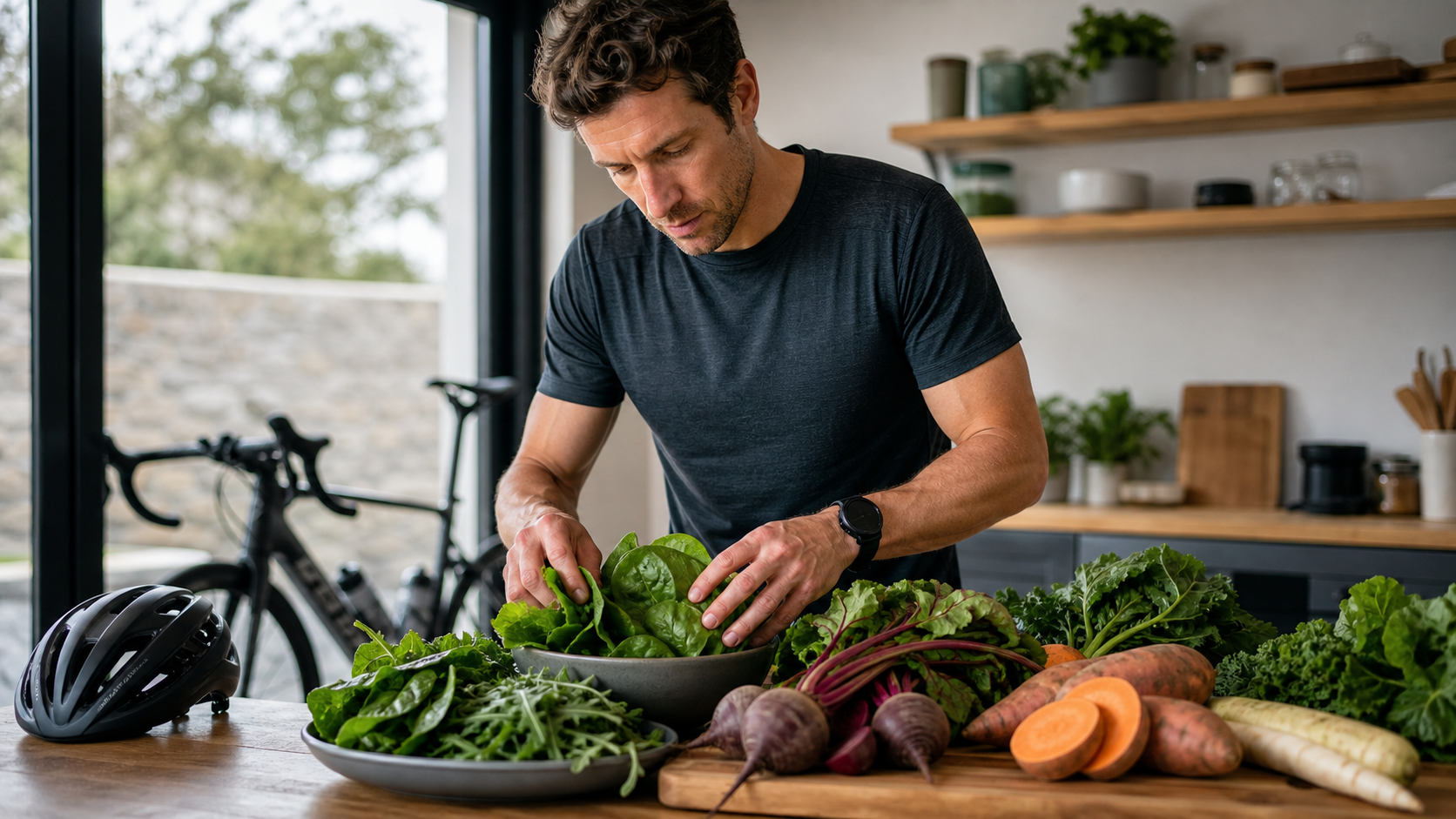 Vegetables and Athletic Performance: Nitrate and Phytochemicals — A Coach's Guide to Turning Dark Leafy and Root Vegetables into Your Competitive Edge