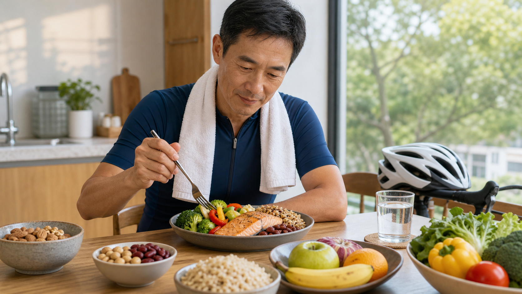 高血压与运动的饮食：得舒饮食、钠钾平衡与运动协同的实战指南