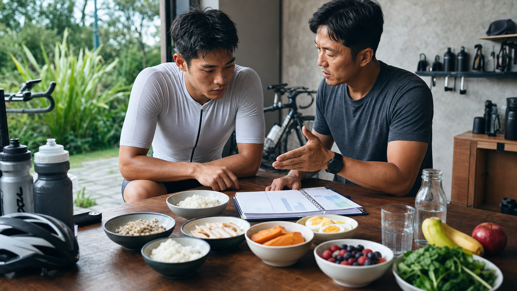 アスリートの食事の周期化：トレーニング期に合わせ、パフォーマンス・体重・回復の三拍子を揃える