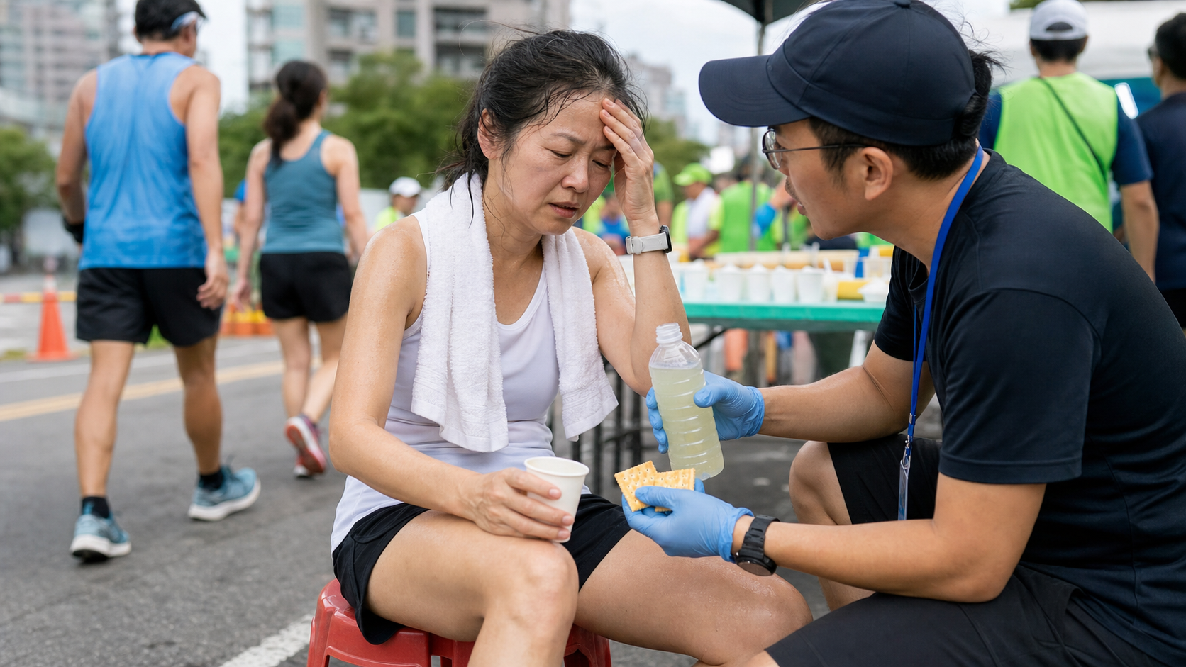運動員的水中毒與過度補水：低血鈉的隱形殺手，教你正確補水