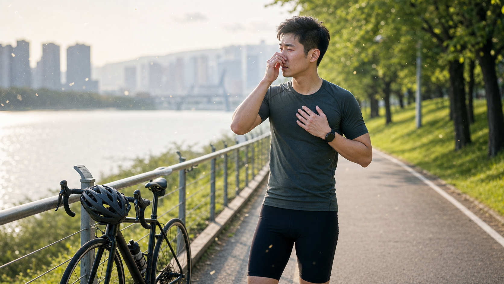 運動與過敏及花粉季：騎車、跑步族的鼻塞、咳嗽與喘不過氣，教練帶你科學管理