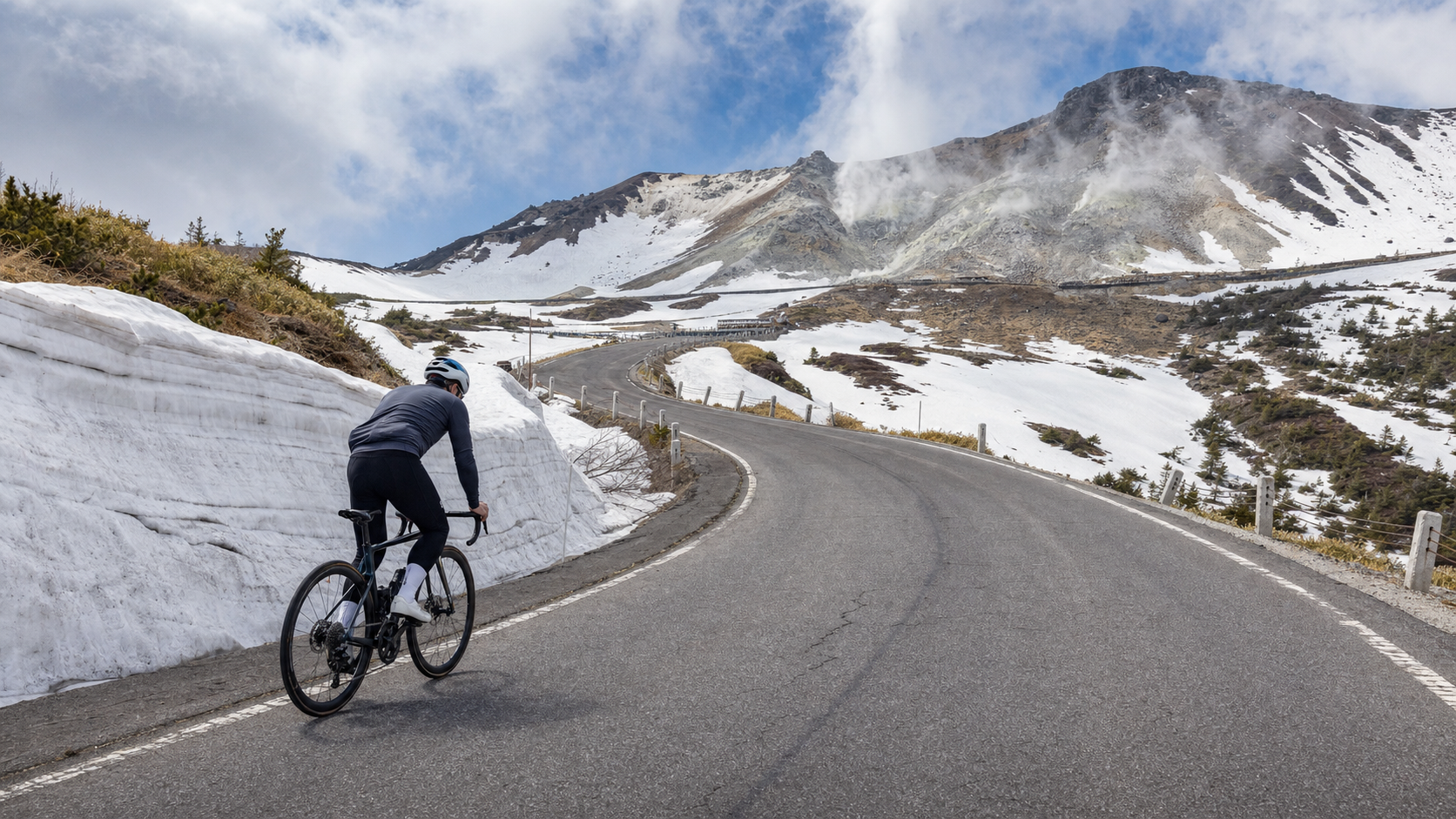 Tour de Kusatsu-Shiranesan : guide pratique — 12,1 km / 957 m de dénivelé / pente moyenne de 6,2 %, analyse des données d'ascension en période de névé