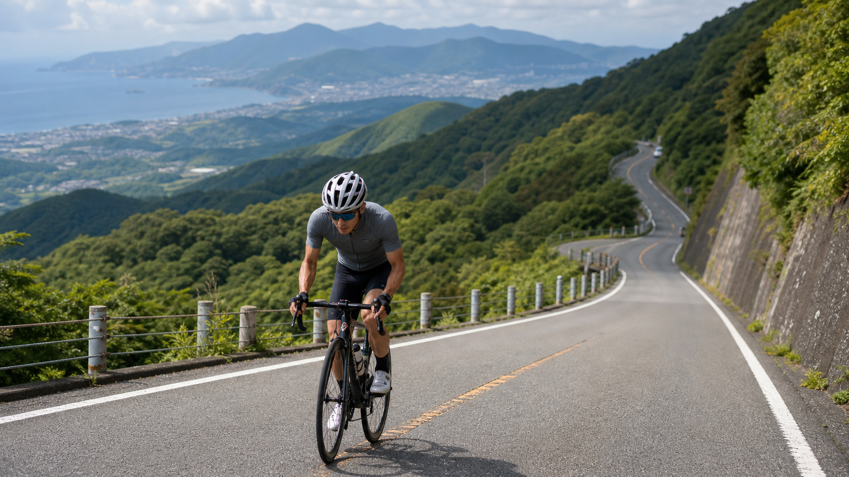 箱根峠（国道1号）实战攻略：15.6公里爬升846公尺的分段配速与齿比拆解