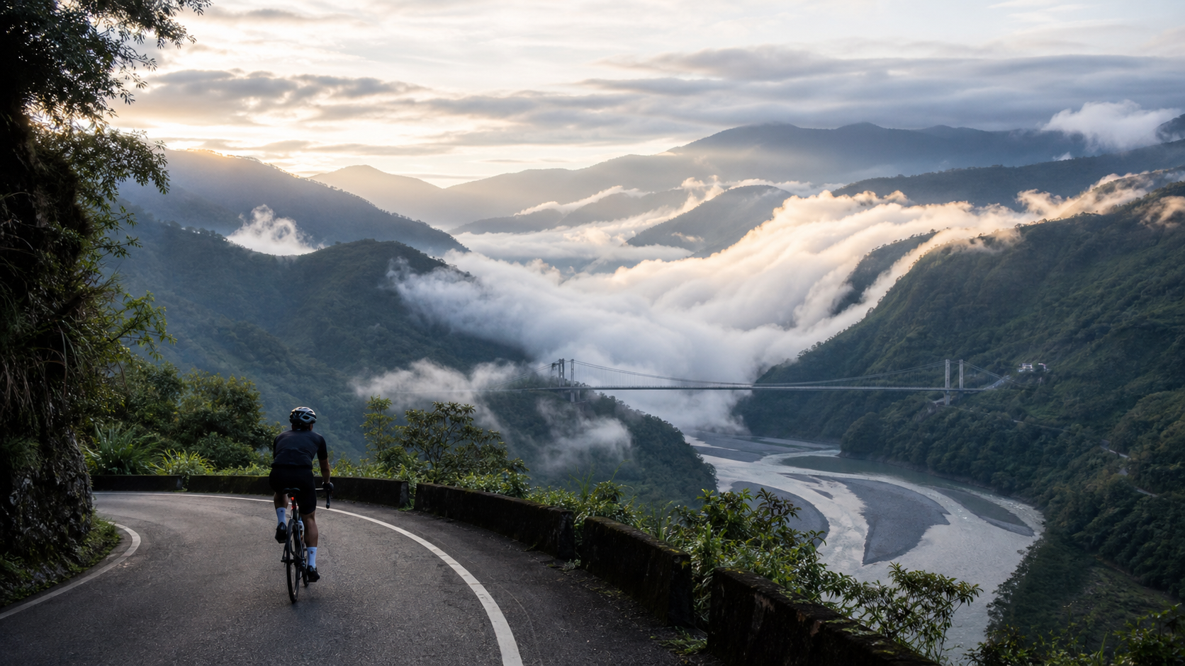 武界:雲的故鄉與思源吊橋,一趟向山謙卑的騎乘
