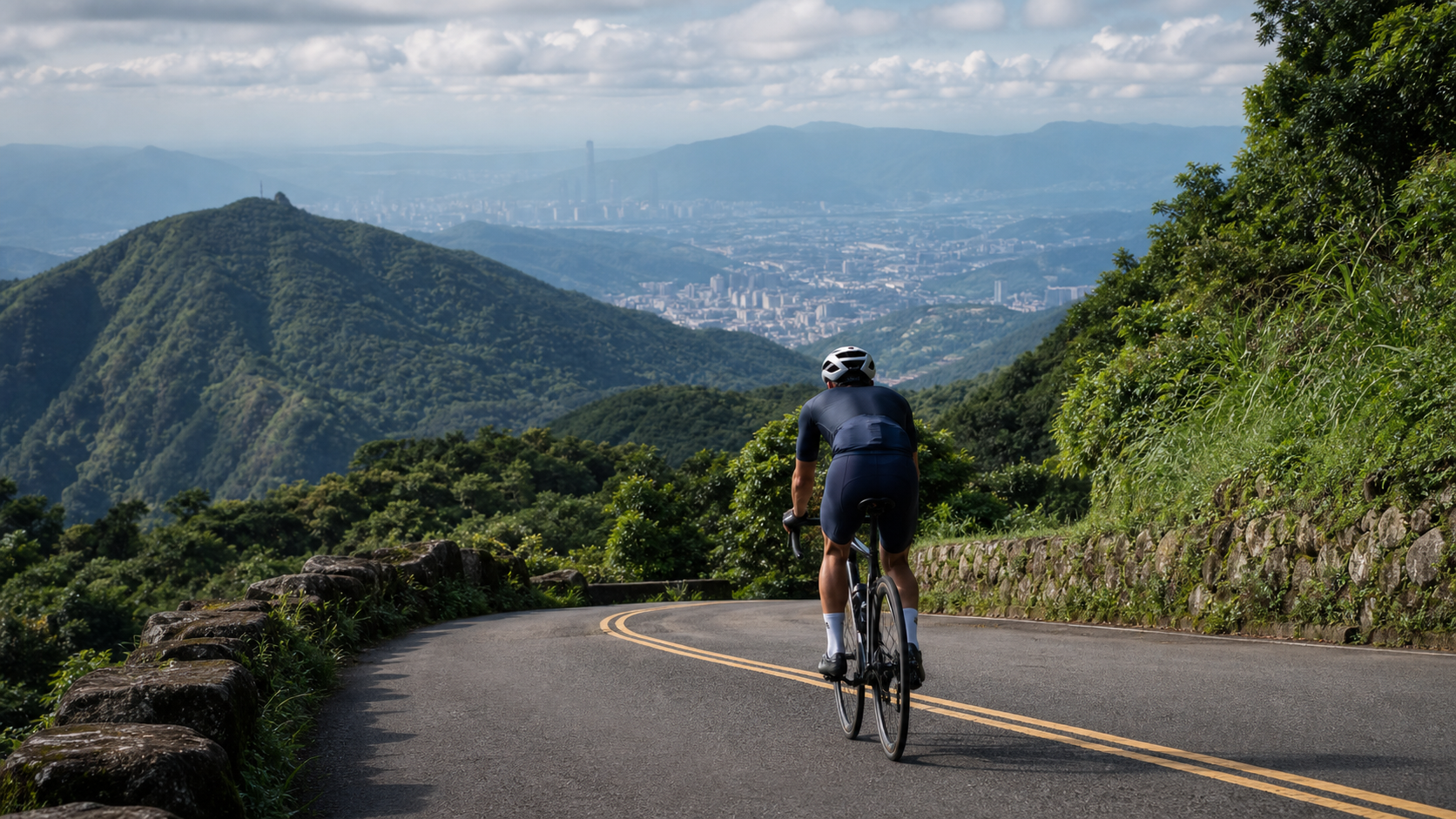 De Mituo Shan à Zhongzheng Shan : pédaler dans un fragment de l'histoire de Taipei, en bordure du parc national de Yangmingshan