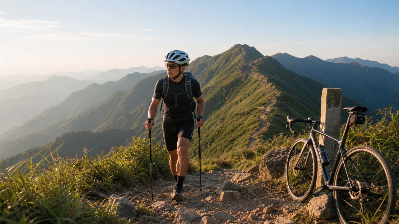 登山ハイキングとサイクリング：トレーニング計画に山歩きを取り入れる方法