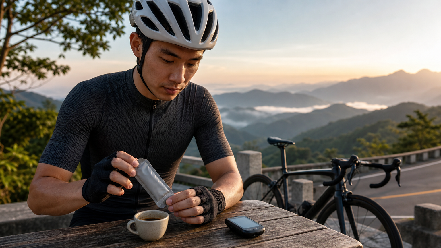 サイクリングにおけるカフェイン活用:摂取タイミングと用量
