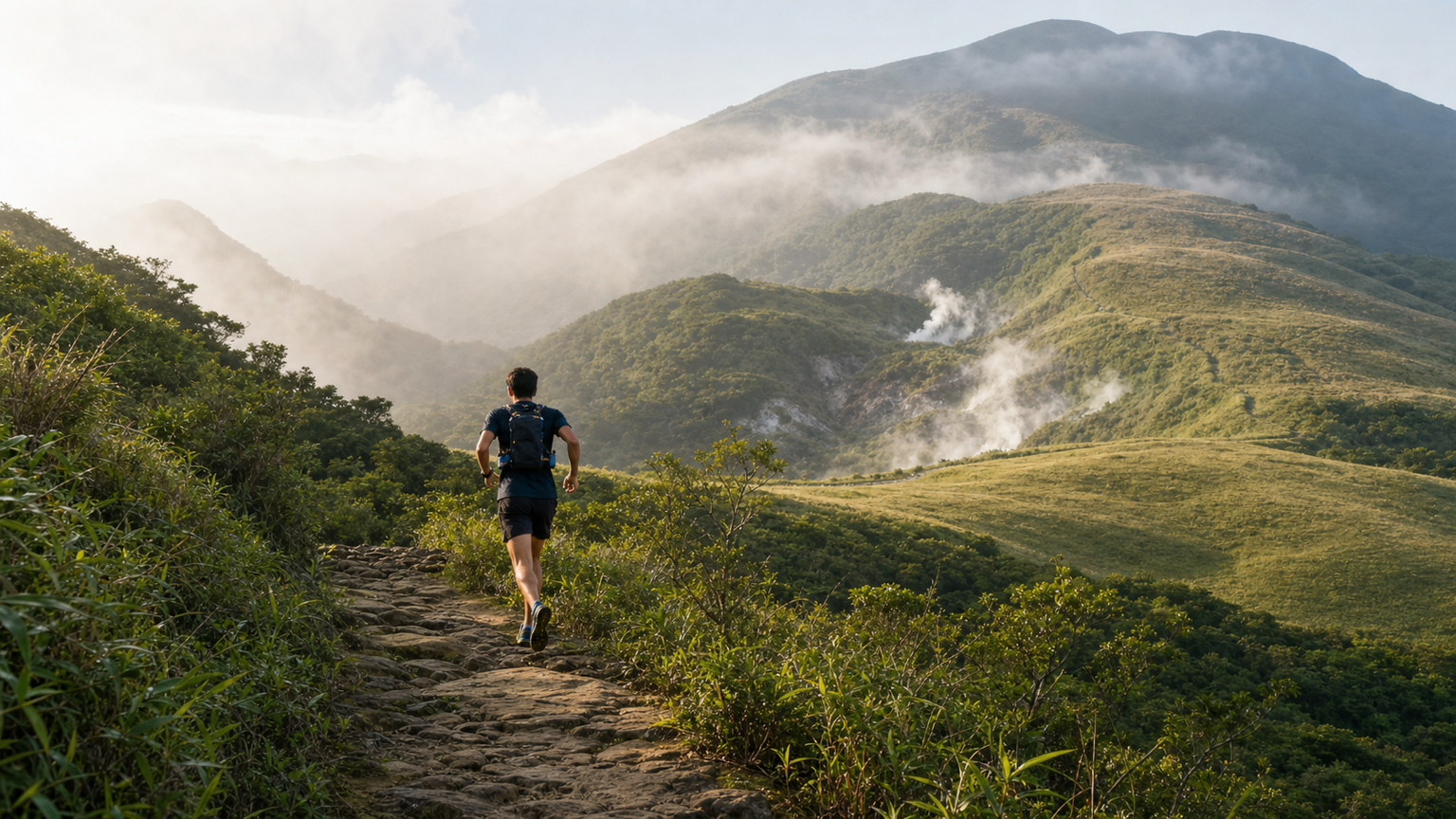 陽明山越野跑：從北投到擎天崗的山林體驗