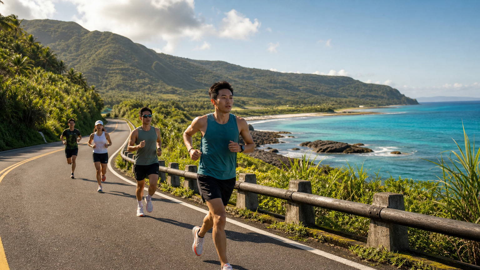 Marathon de Kending : la fête de la course sur le littoral du sud de Taïwan