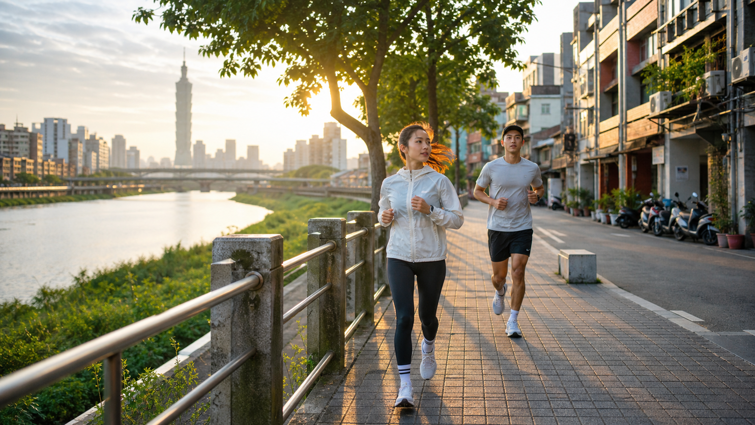 跑步旅遊：以跑步探索台灣各城市