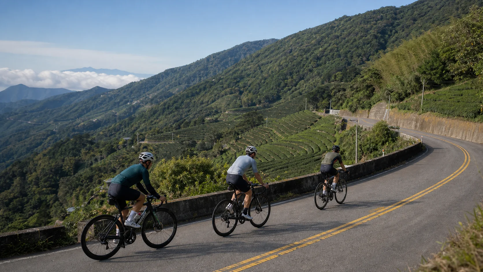 Taiwan mid-elevation mountain cycling routes hero image