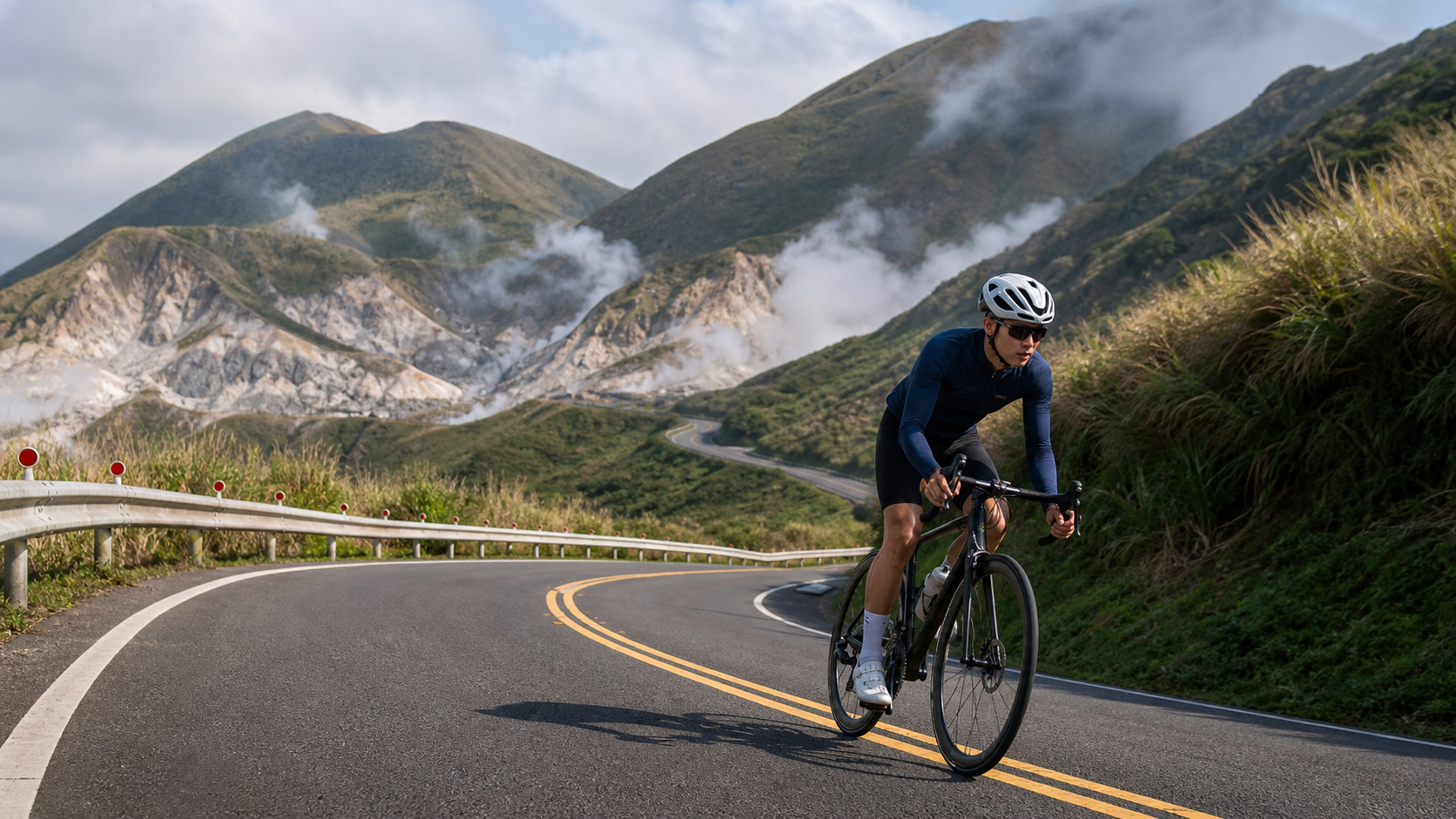 Yangjin Highway and Lengshuikeng: A Volcanic Loop Ride Through Yangmingshan