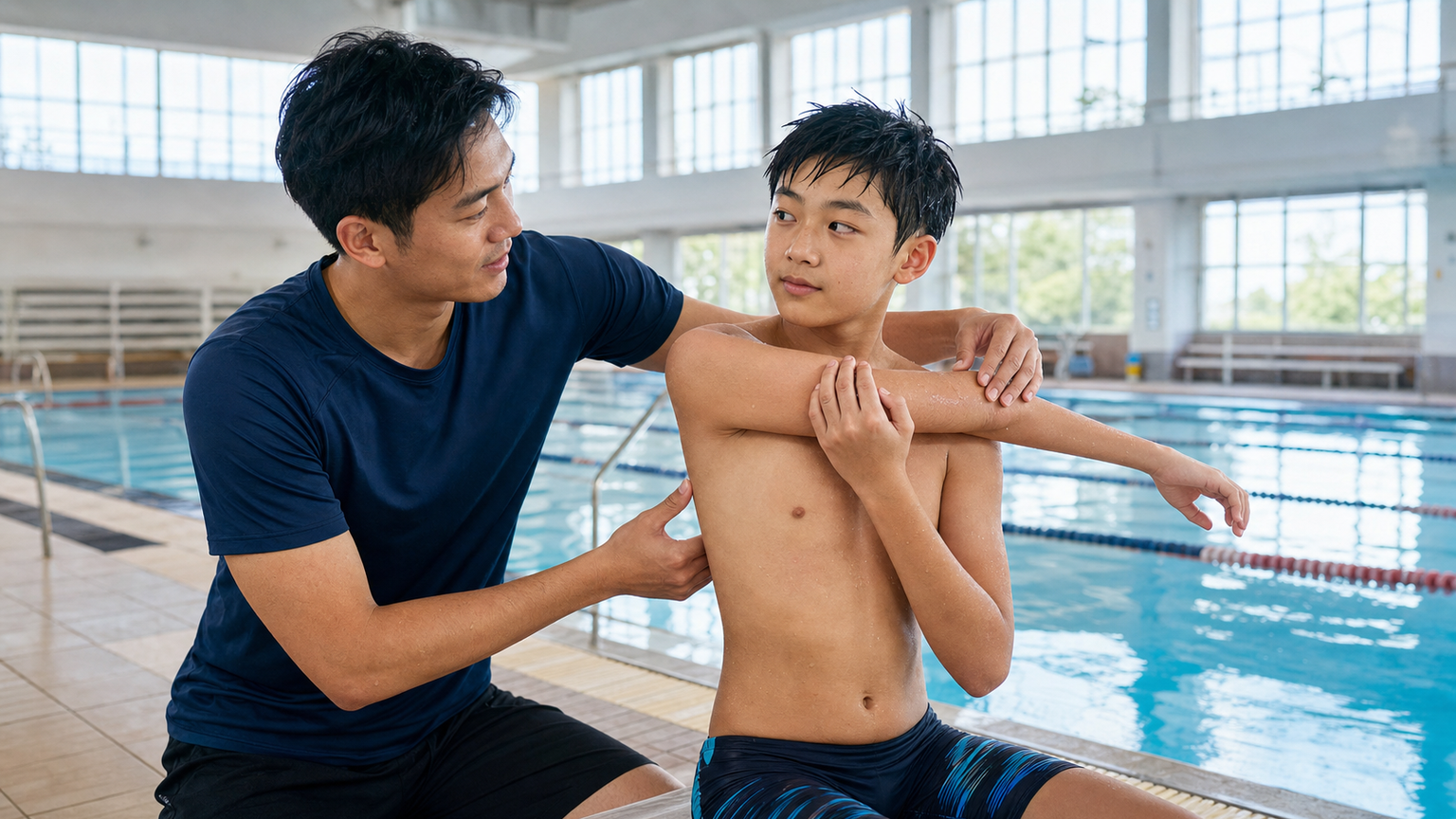 Child Swimming Development and Prevention of Shoulder Overuse Injuries