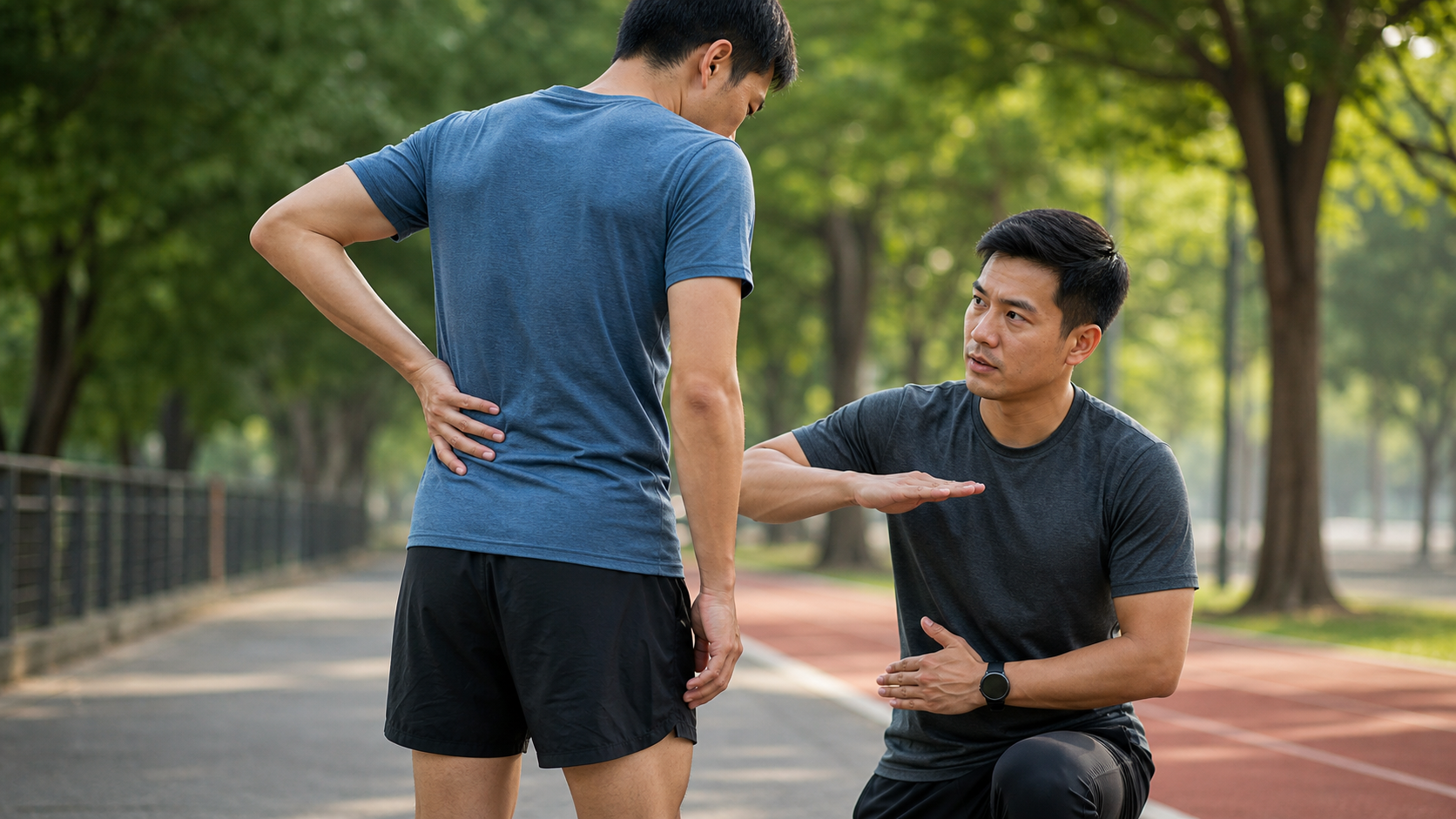 跑者的腰背疼痛：核心不足與姿勢問題的連結