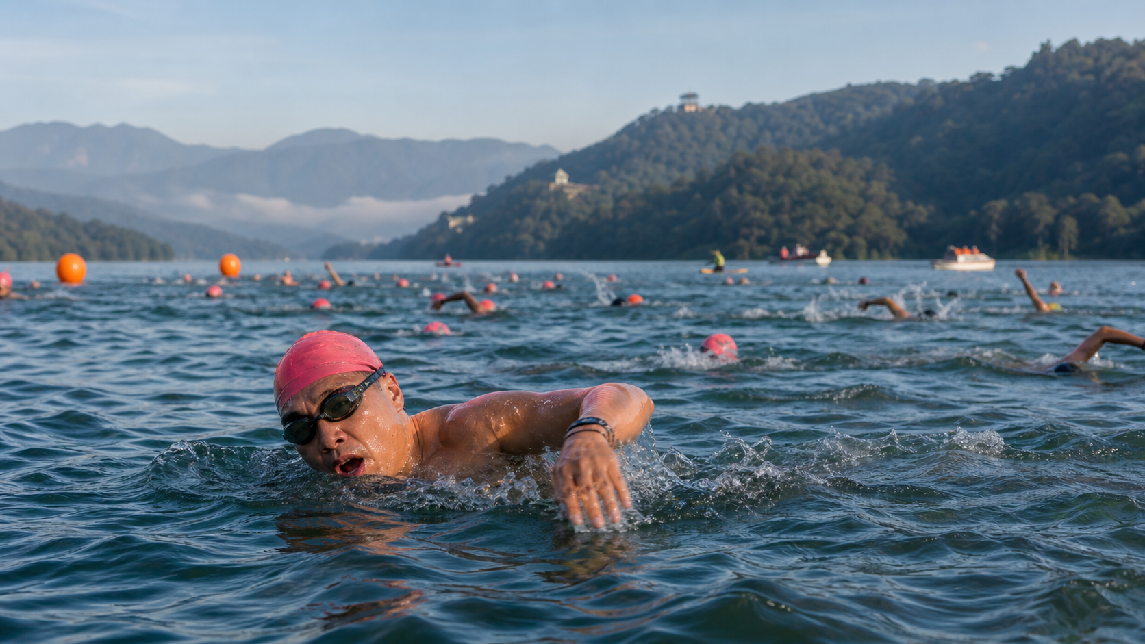 Guide complet de la traversée du lac Sun Moon Lake (日月潭萬人泳渡) : préparation et stratégie pour une nage en eau libre de 3,3 km