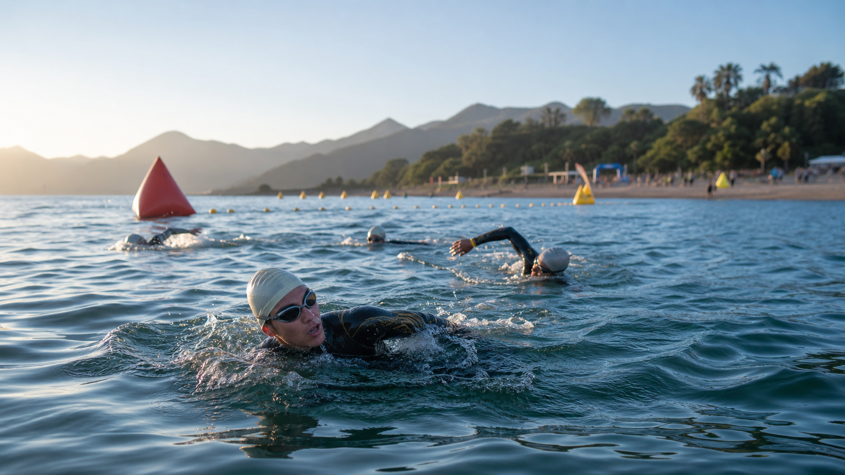 Triathlon Swim Leg Finish Strategy: Full Planning from Start to T1