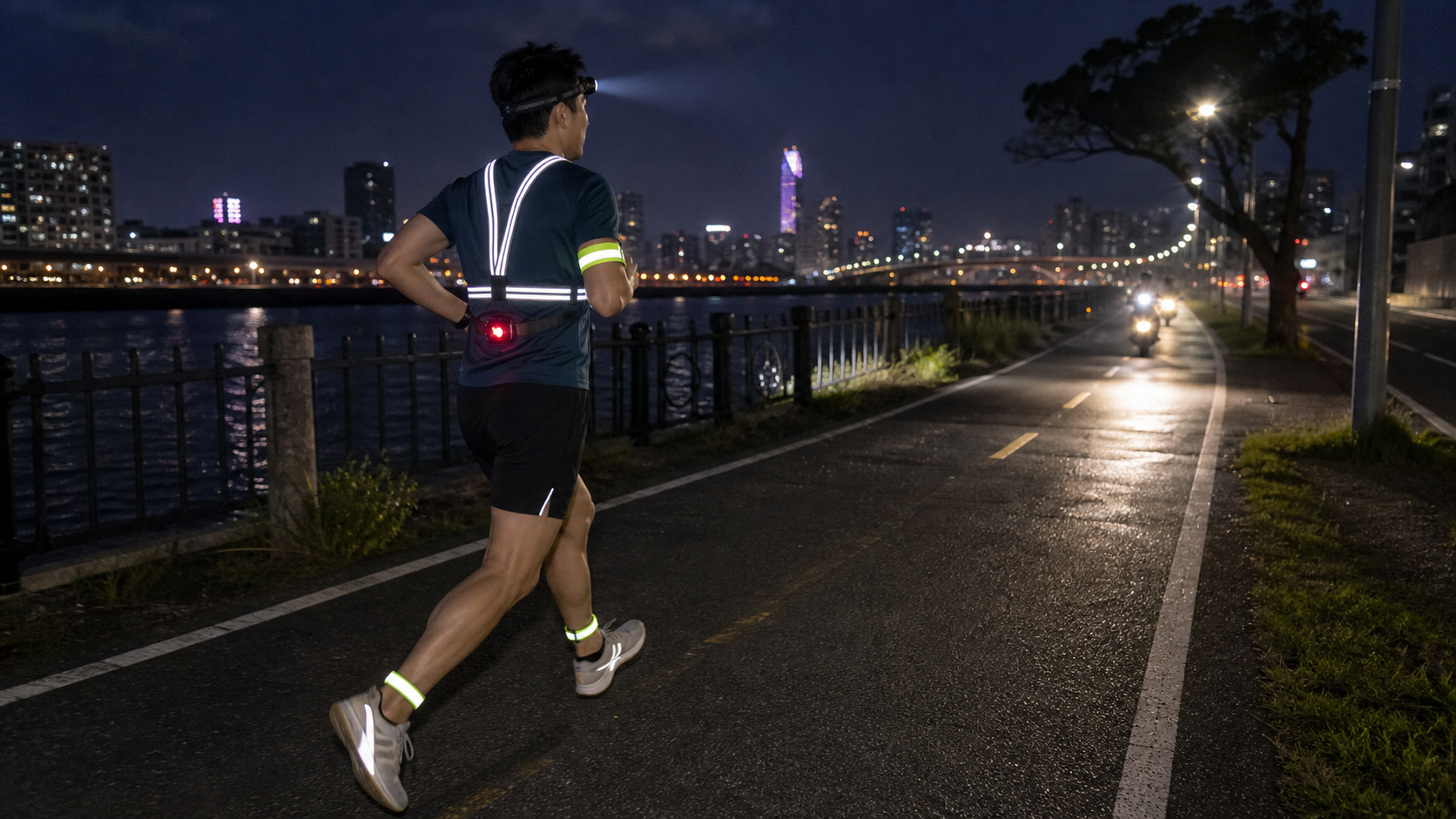 夜跑安全裝備完全指南：台灣夜跑族必備的反光裝備清單