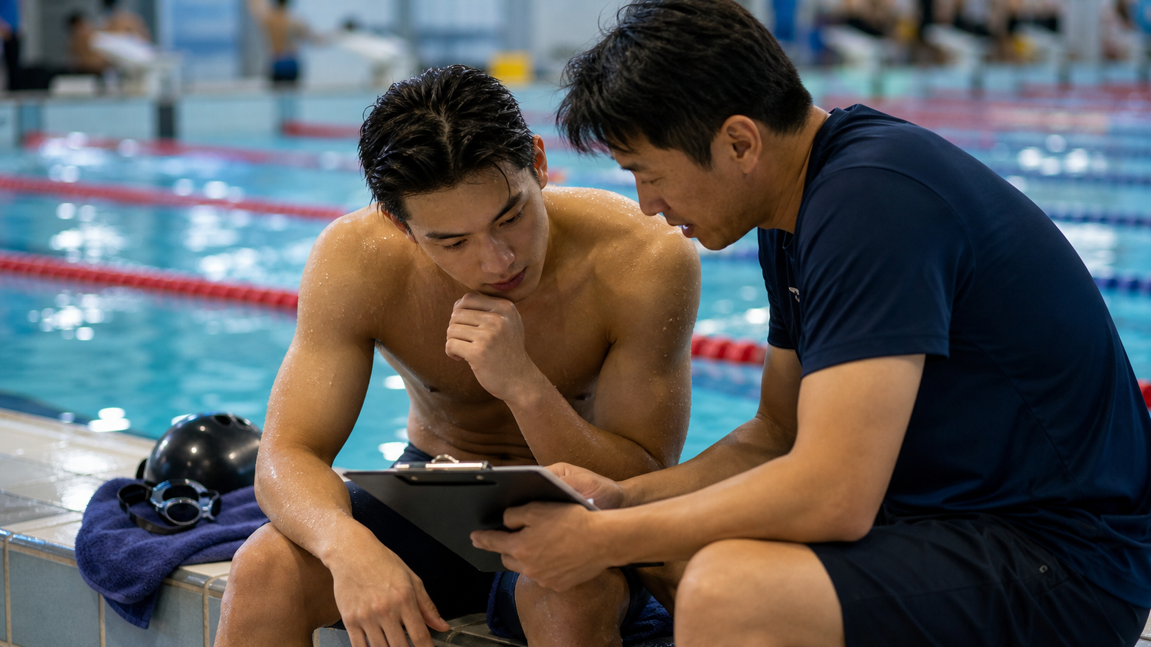 競泳選手のレース後分析:レースデータから次のトレーニング方向性を見つける