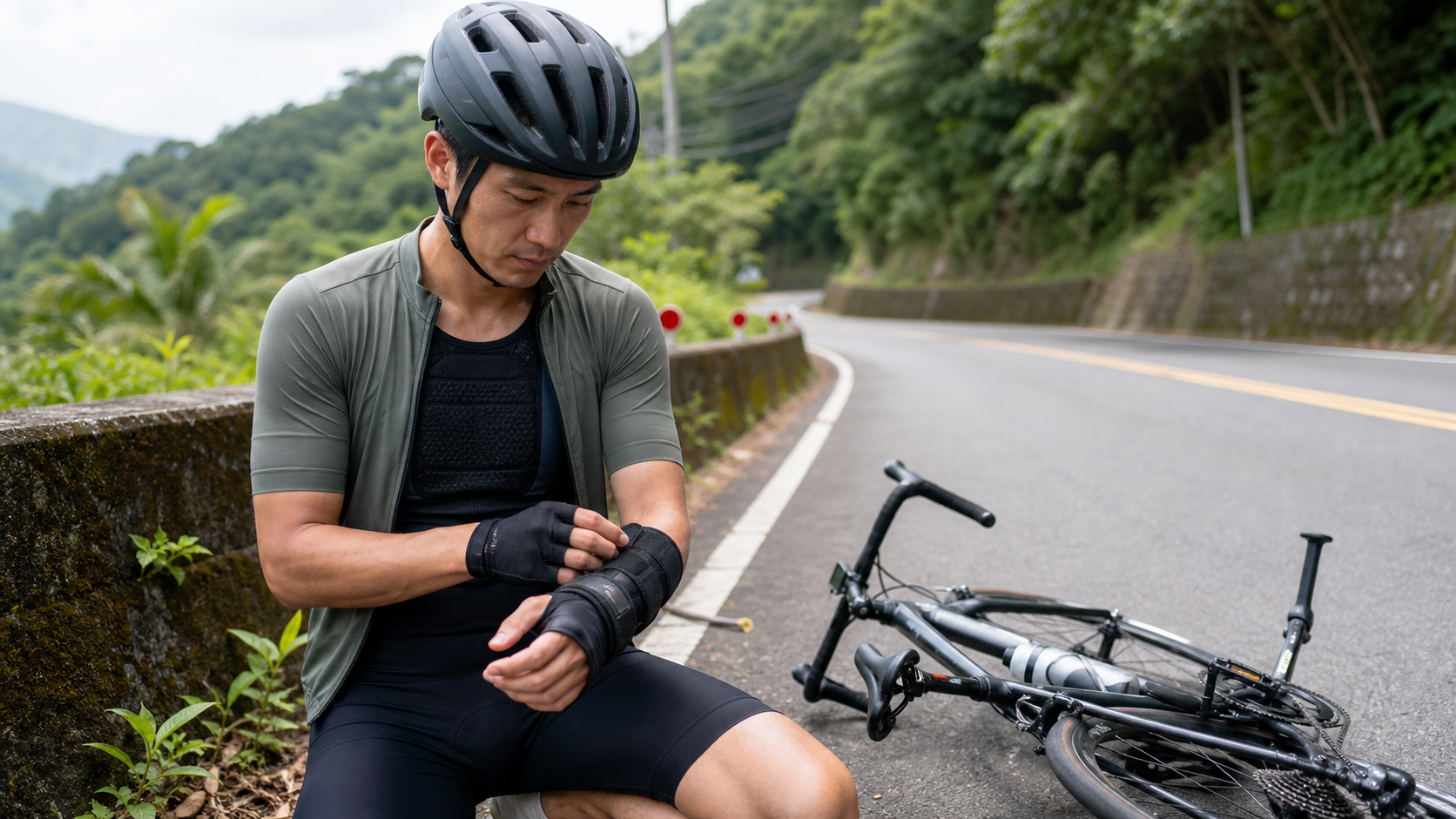 Preventing Fractures in Cyclists: Crash Risk Assessment and Protective Gear