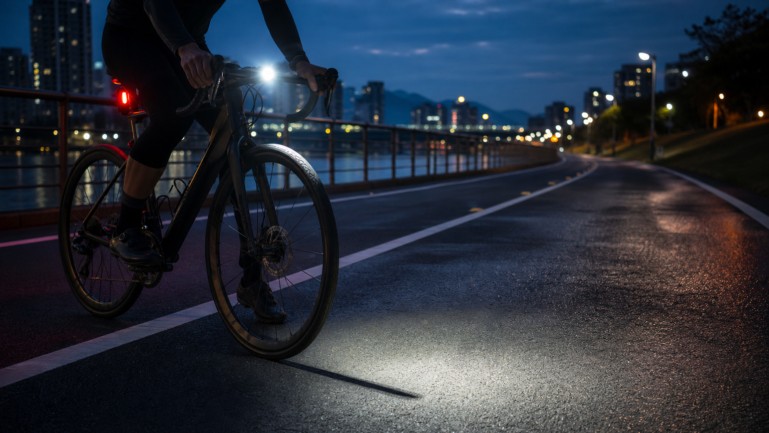 自行車燈具科技：流明、光束角與台灣夜騎法規