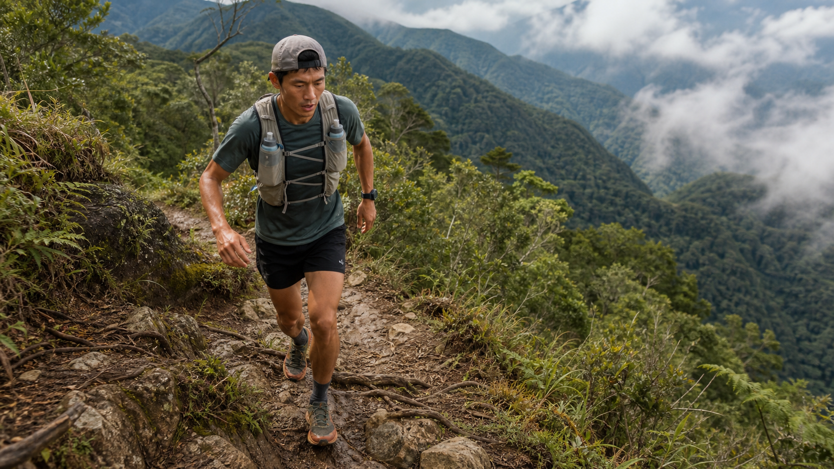 Guide de course sur sentier : technique de montagne, sac d'hydratation et calcul du dénivelé