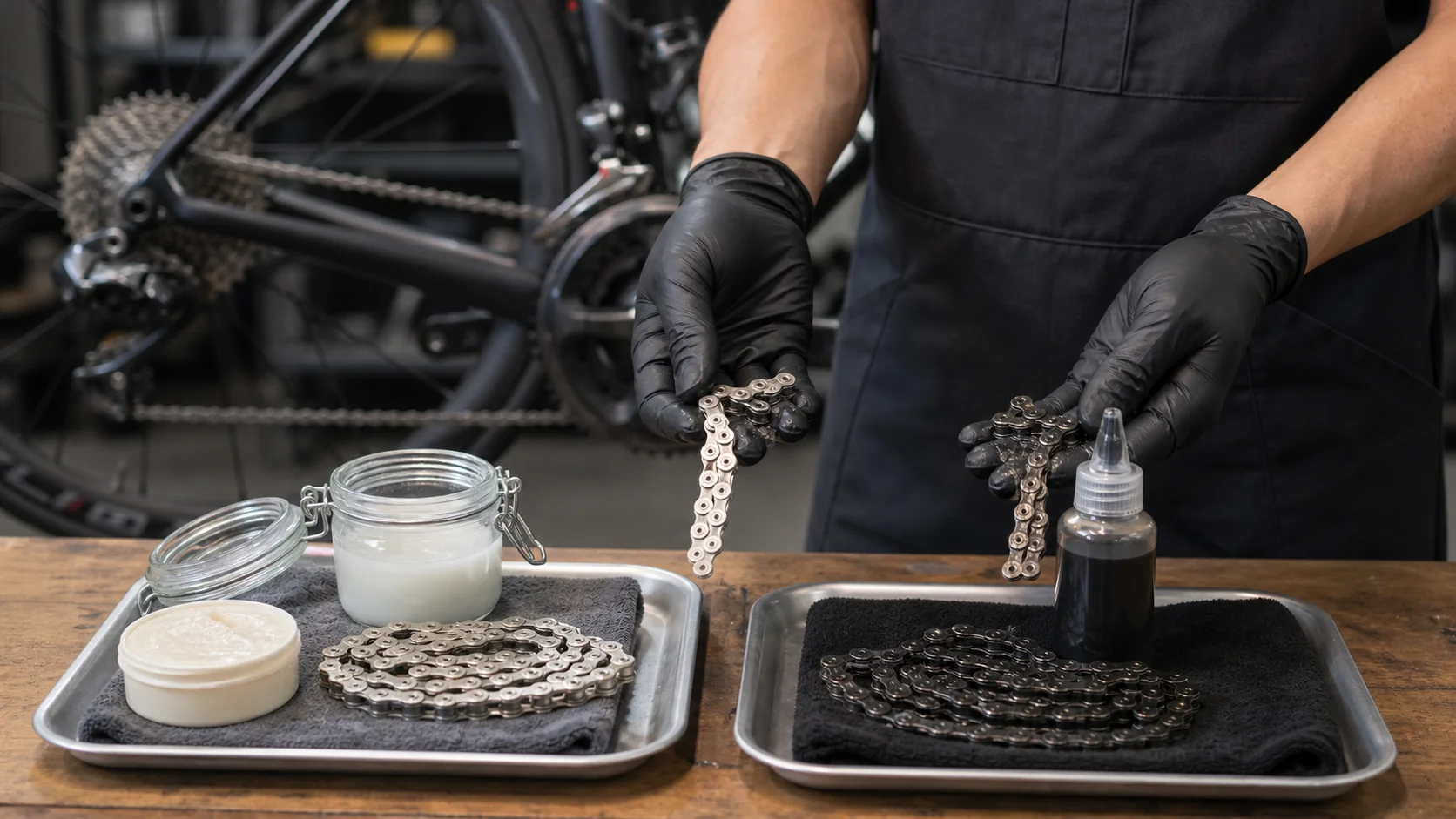 鏈條蠟與濕式潤滑油比較主視覺