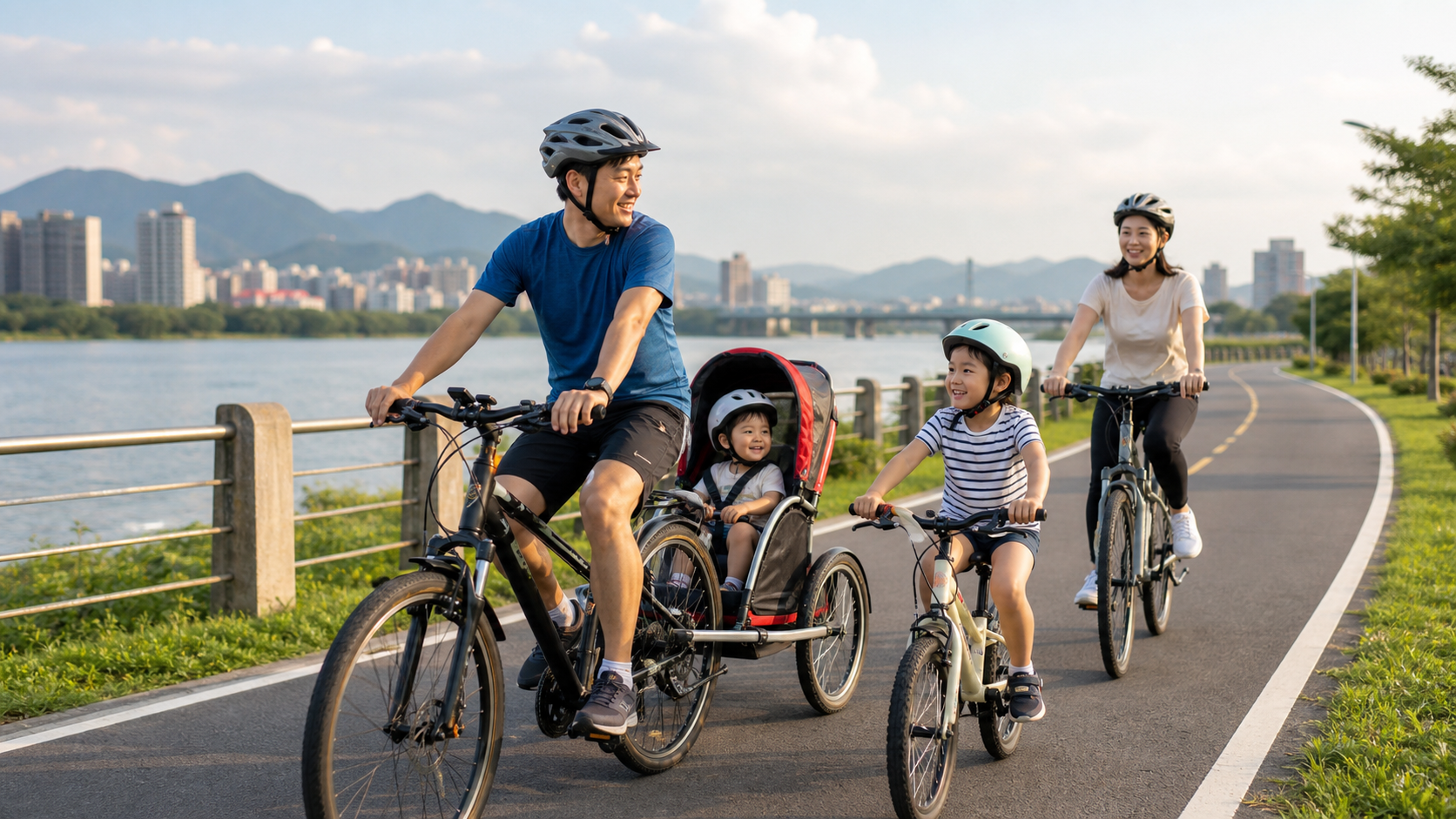 自行車愛好者的家庭生活：親子騎行的規劃與安全