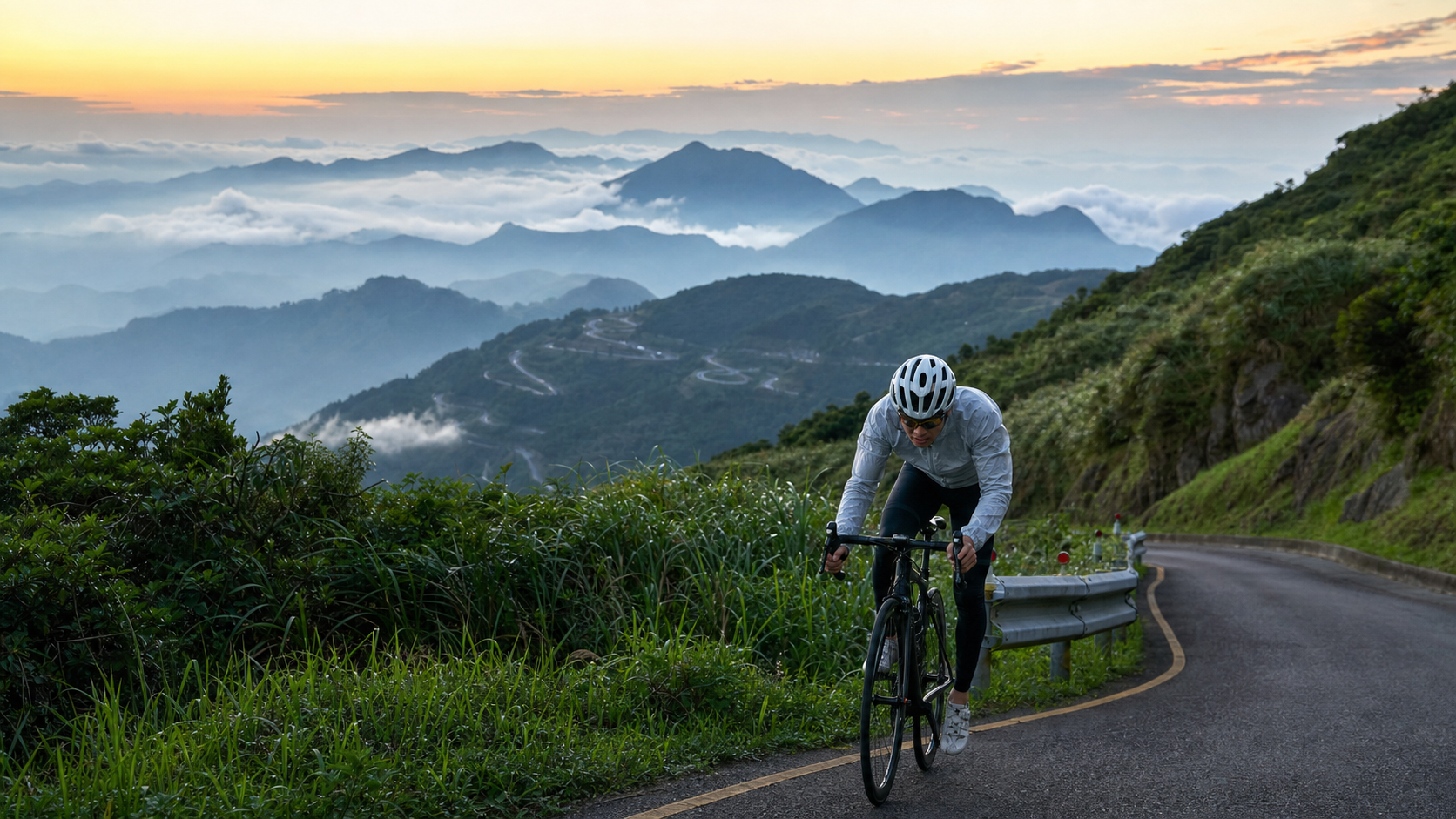 台灣經典爬坡路線比較：武嶺、太平山、觀音山、陽明山