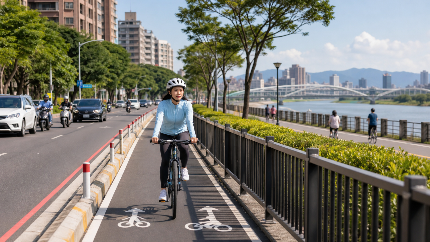台灣自行車道規範：專用道、一般道路的規定差異