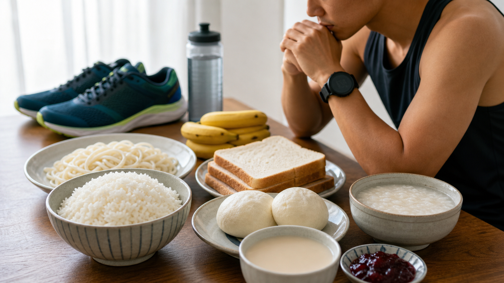 馬拉松賽前3天碳水裝載：食物選擇與份量計算完全指南