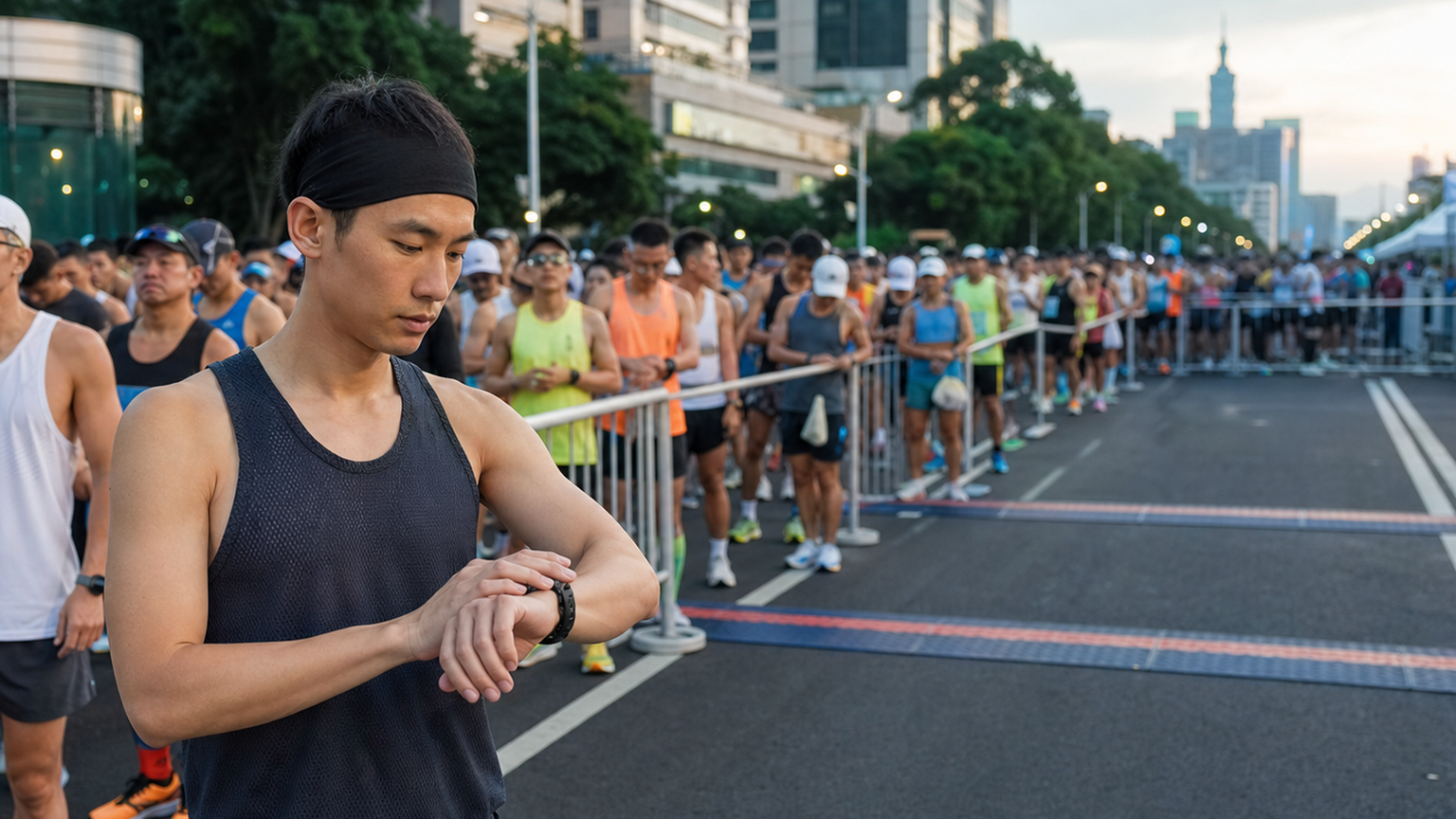 渣打台北馬拉松的分區出發策略：如何選對起跑區
