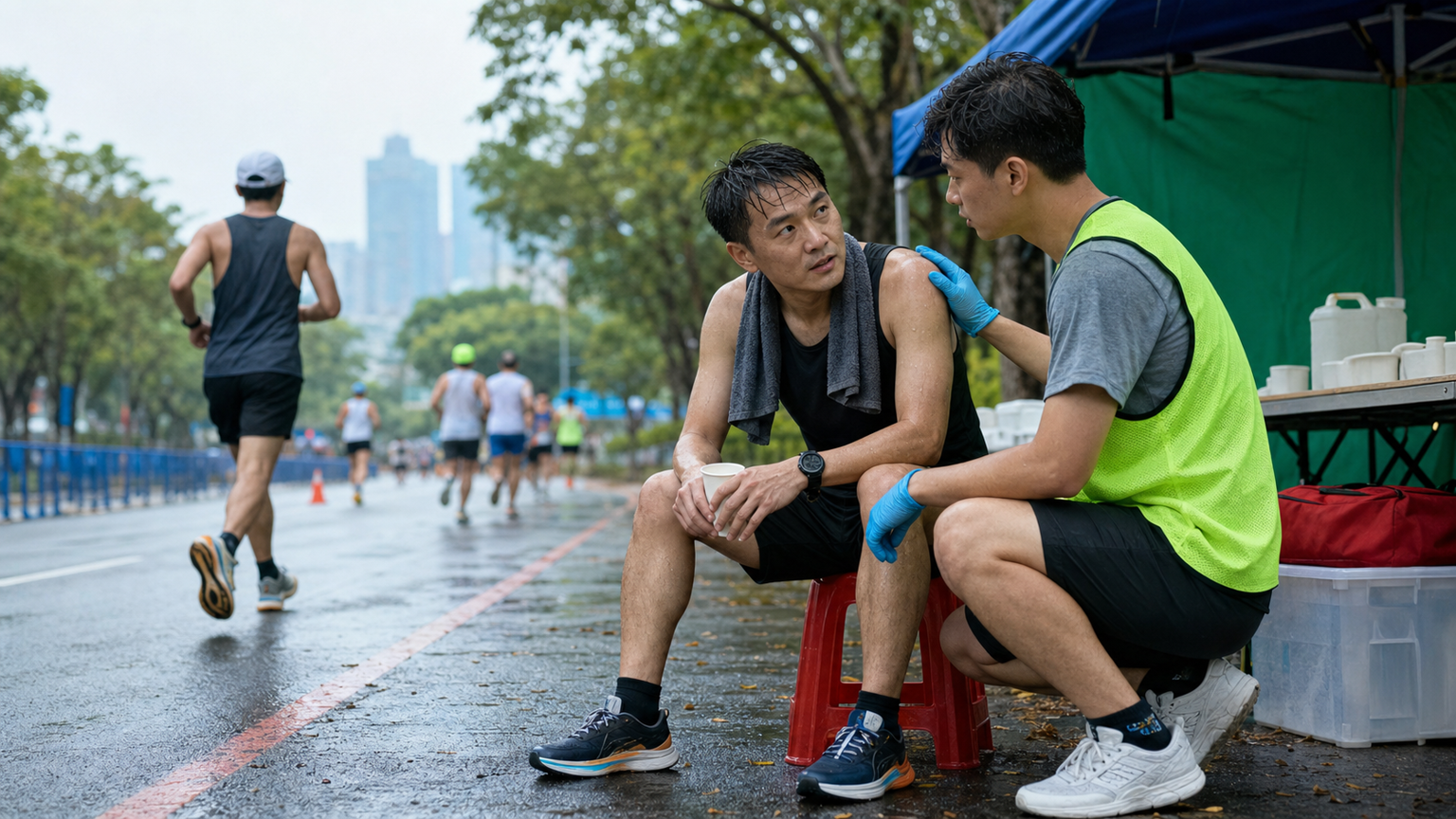 路跑的 DNS 與 DNF 決策：何時應該放棄比賽
