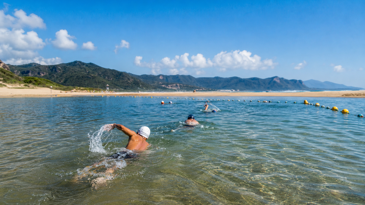 福隆海水浴場游泳:北台灣最佳沙灘游泳場的季節指南