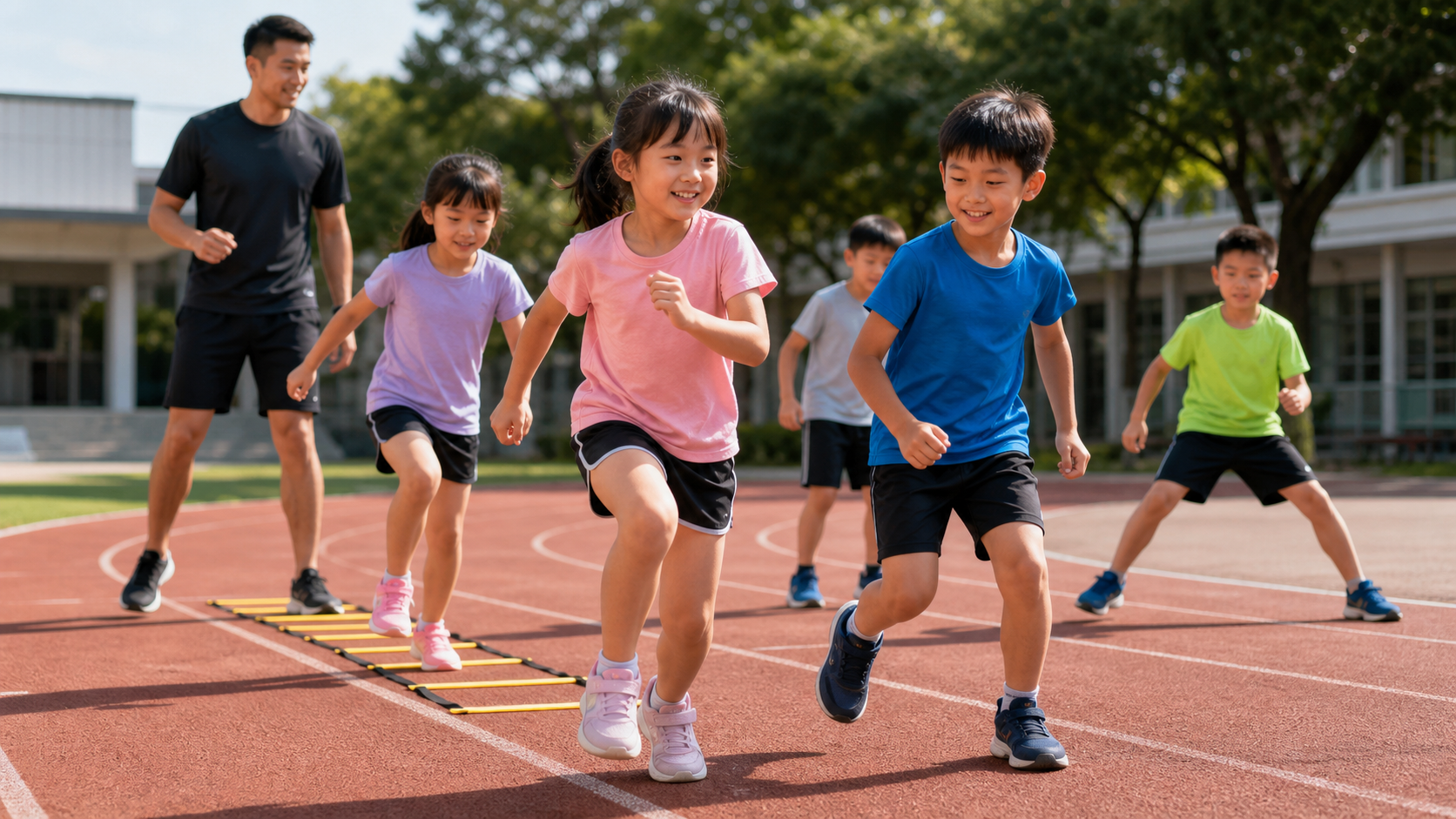 兒童跑步的熱身遊戲：讓暖身變得有趣的動態遊戲設計
