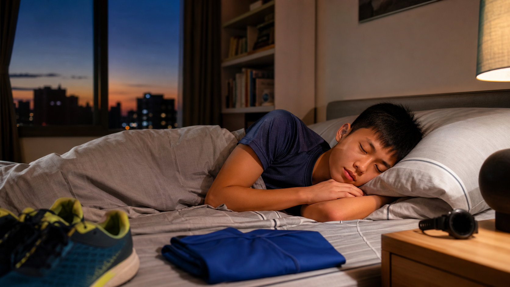 青少年跑者的睡眠需求：充足睡眠對運動表現與成長的重要性