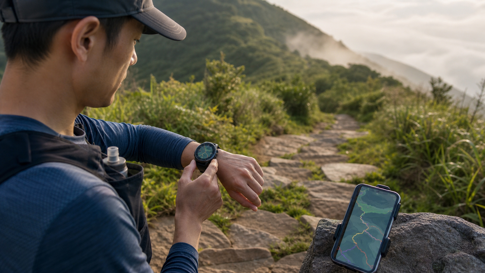 路跑地圖與導航科技：Garmin 地圖、Komoot 越野導航的功能比較