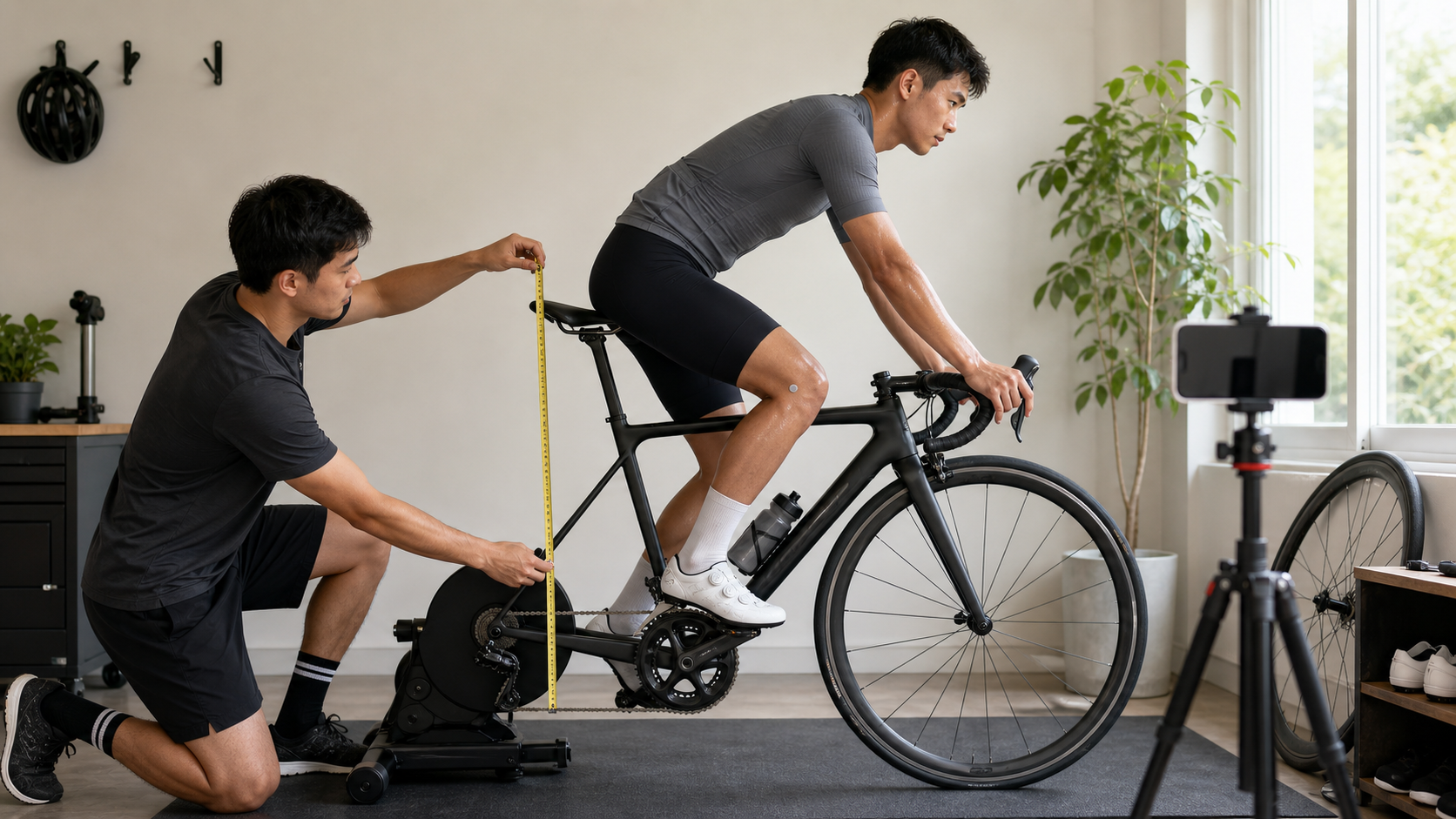DIY Bike Fit 工具：在家用捲尺和手機完成基本校正