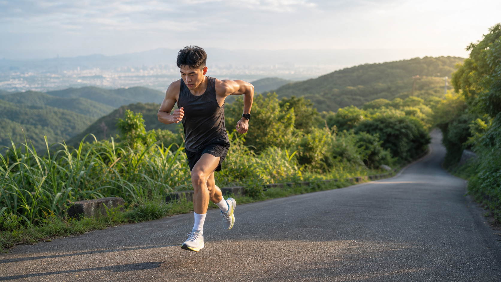 上坡間歇訓練：10×100m 坡衝的腿力與跑步效率提升