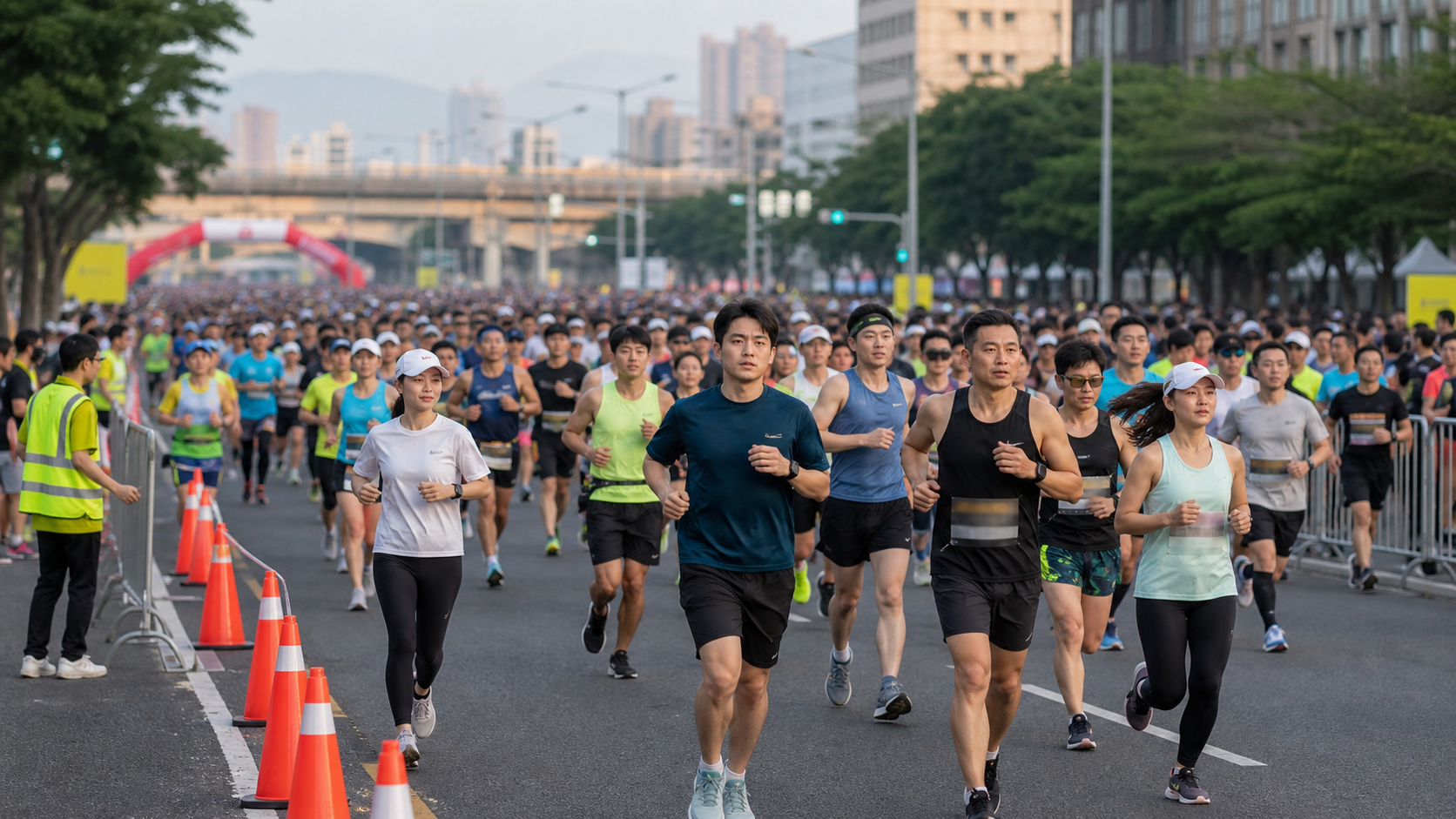 新北市萬人健跑：市民路跑賽的起跑策略與人群管理完整技巧