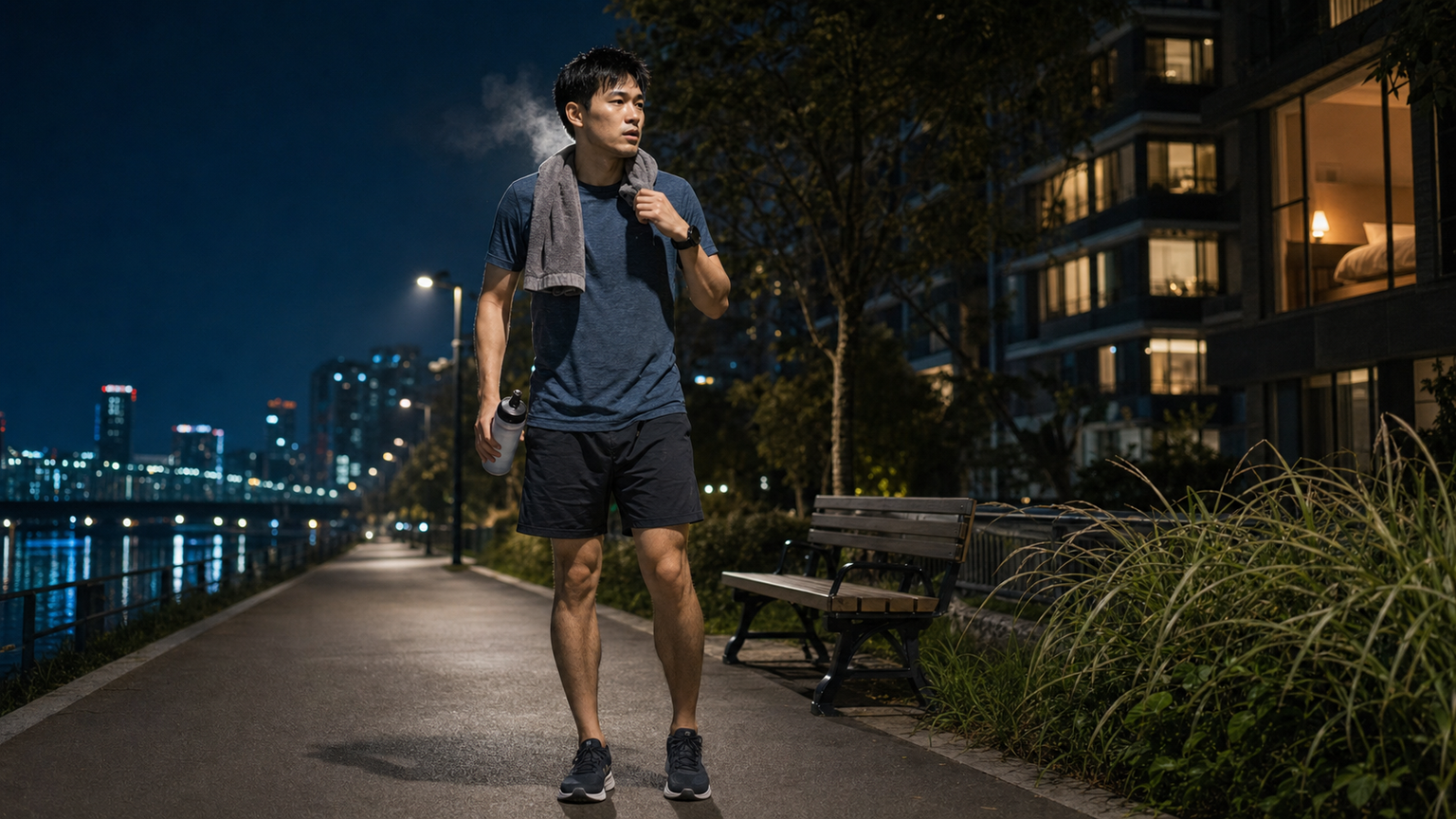 夜跑與睡眠：21:00 後跑步對入睡的影響