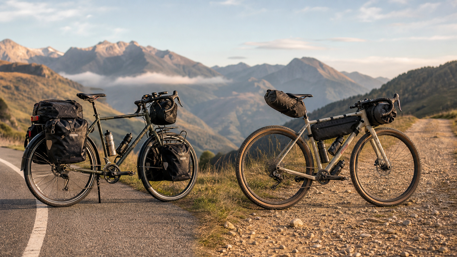 Bikepacking 與單車旅行（Touring）的差異：馱包 vs 馬鞍袋
