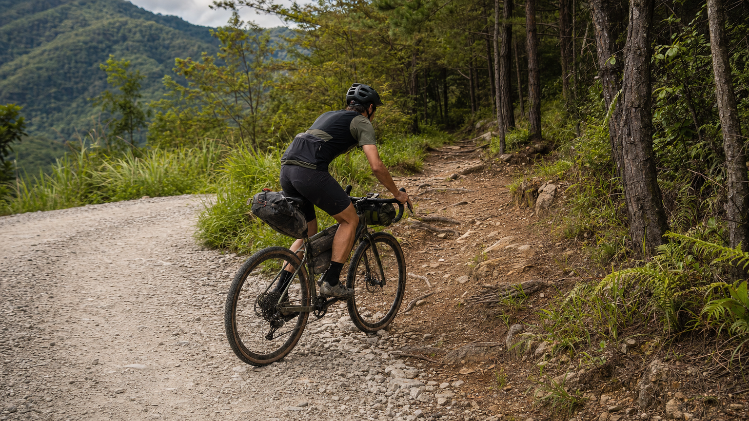 Bikepacking 越野技巧：Gravel 與 Singletrack 的差異