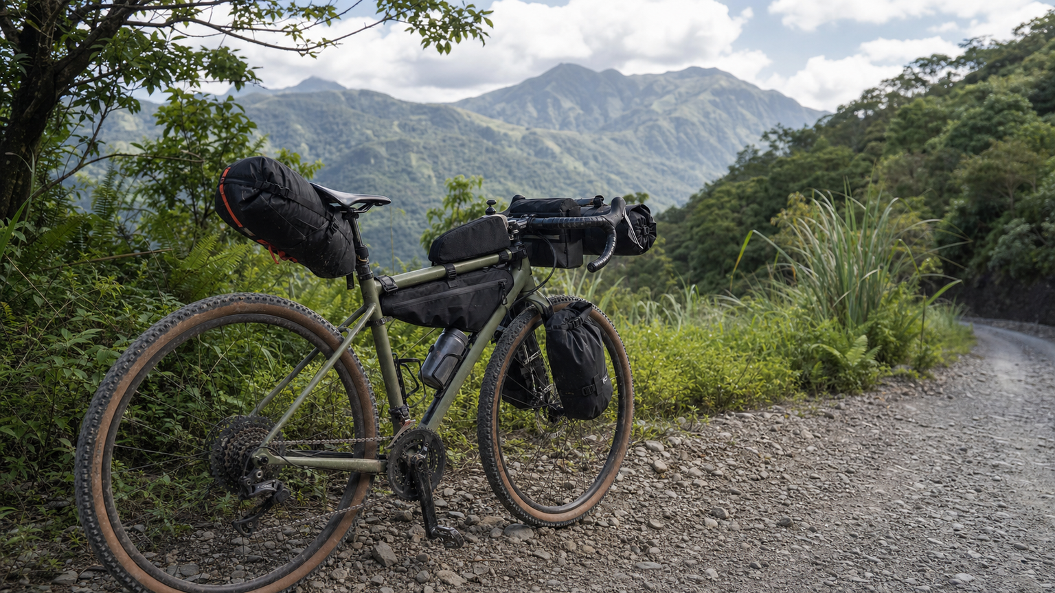Gravel 長途旅行：車包系統選擇與重量分配的 Bikepacking 策略
