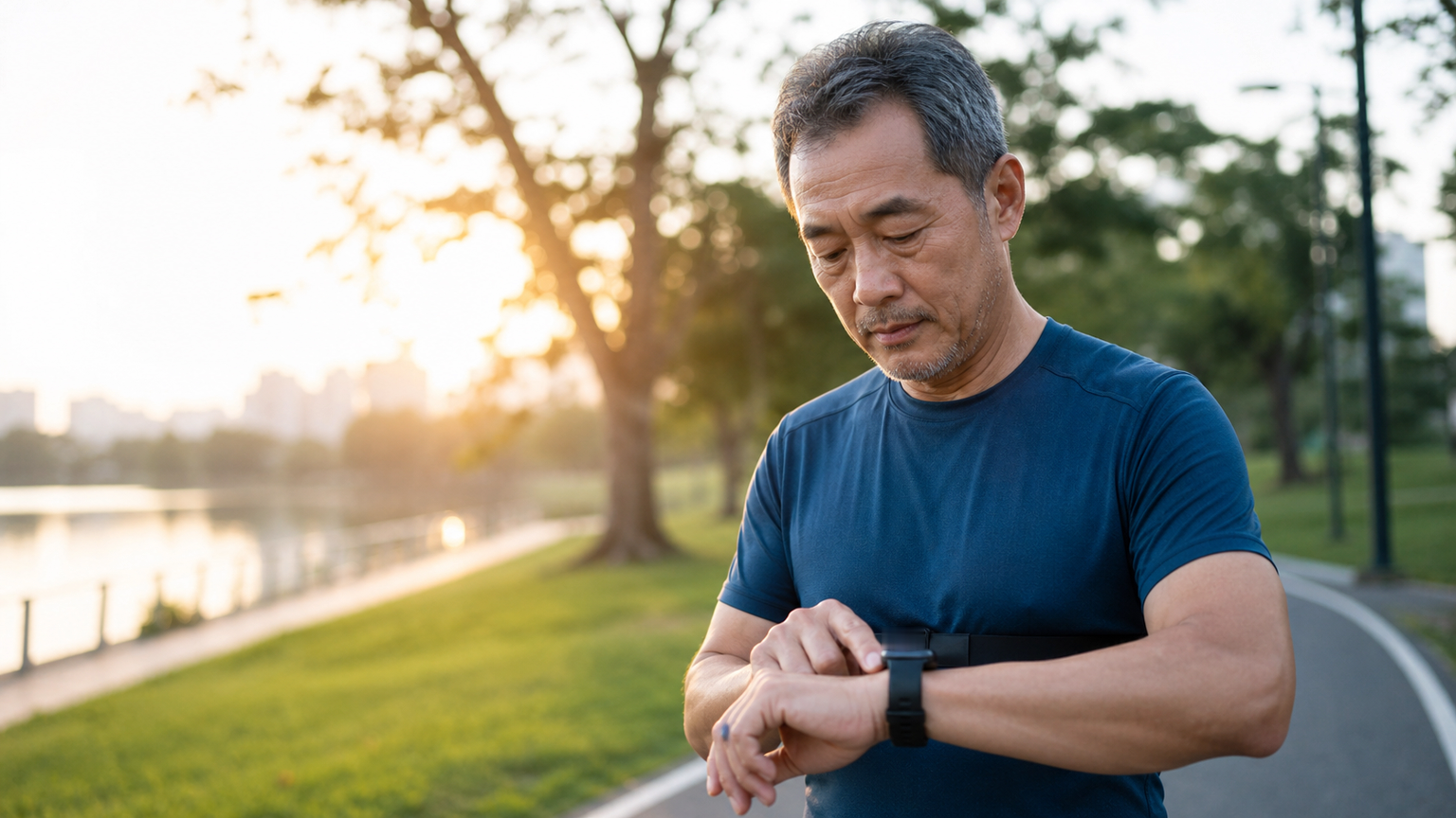 50歲以後的心肺訓練：最大心率下降後的強度重新校準