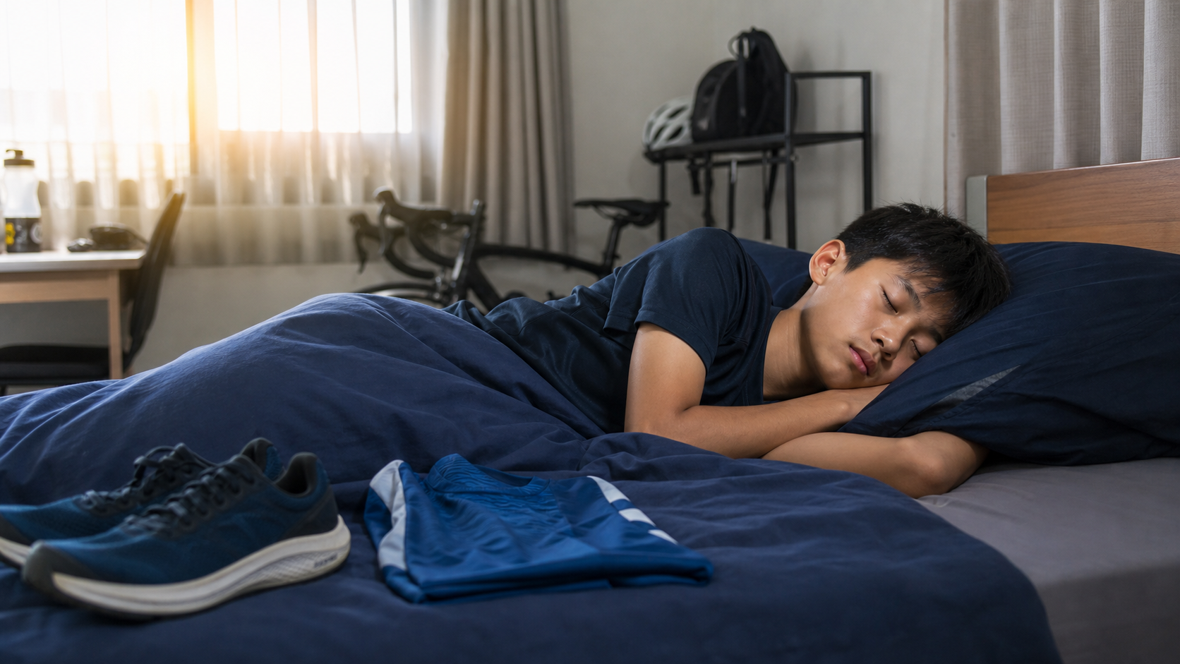 青少年運動員的睡眠：9–10小時睡眠對成長與訓練恢復的必要性