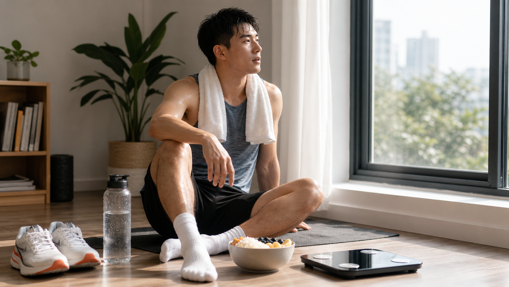 跑後體重回升的原因：糖原補充與水分變化的正確解讀