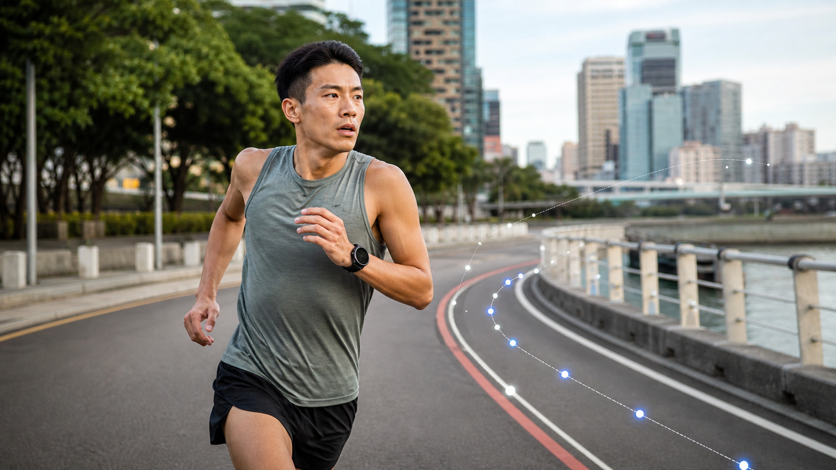 GPS 手錶配速顯示的誤差：曲線路段配速失真的補償技巧